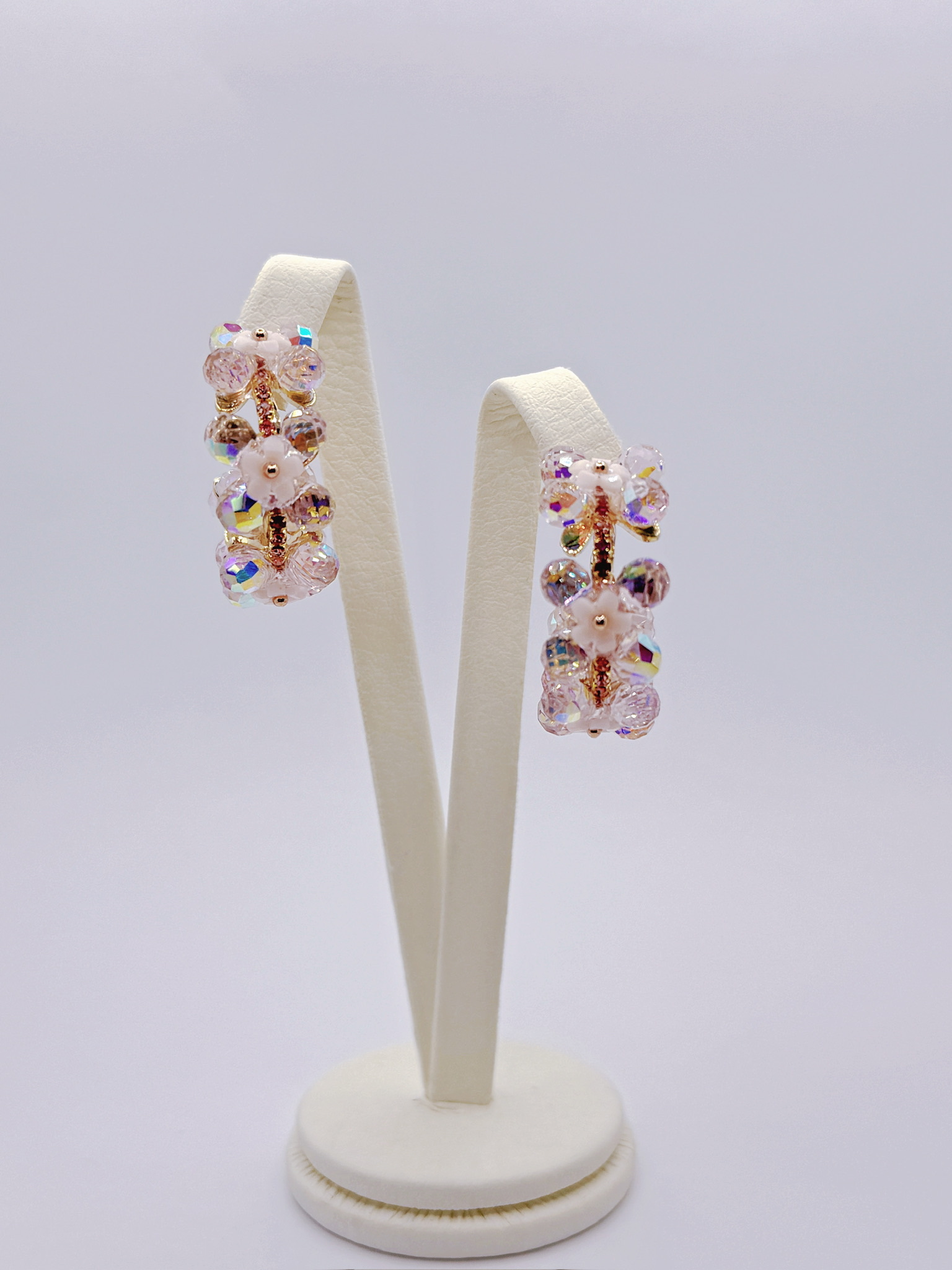 AC0306 Handmade crystal earrings