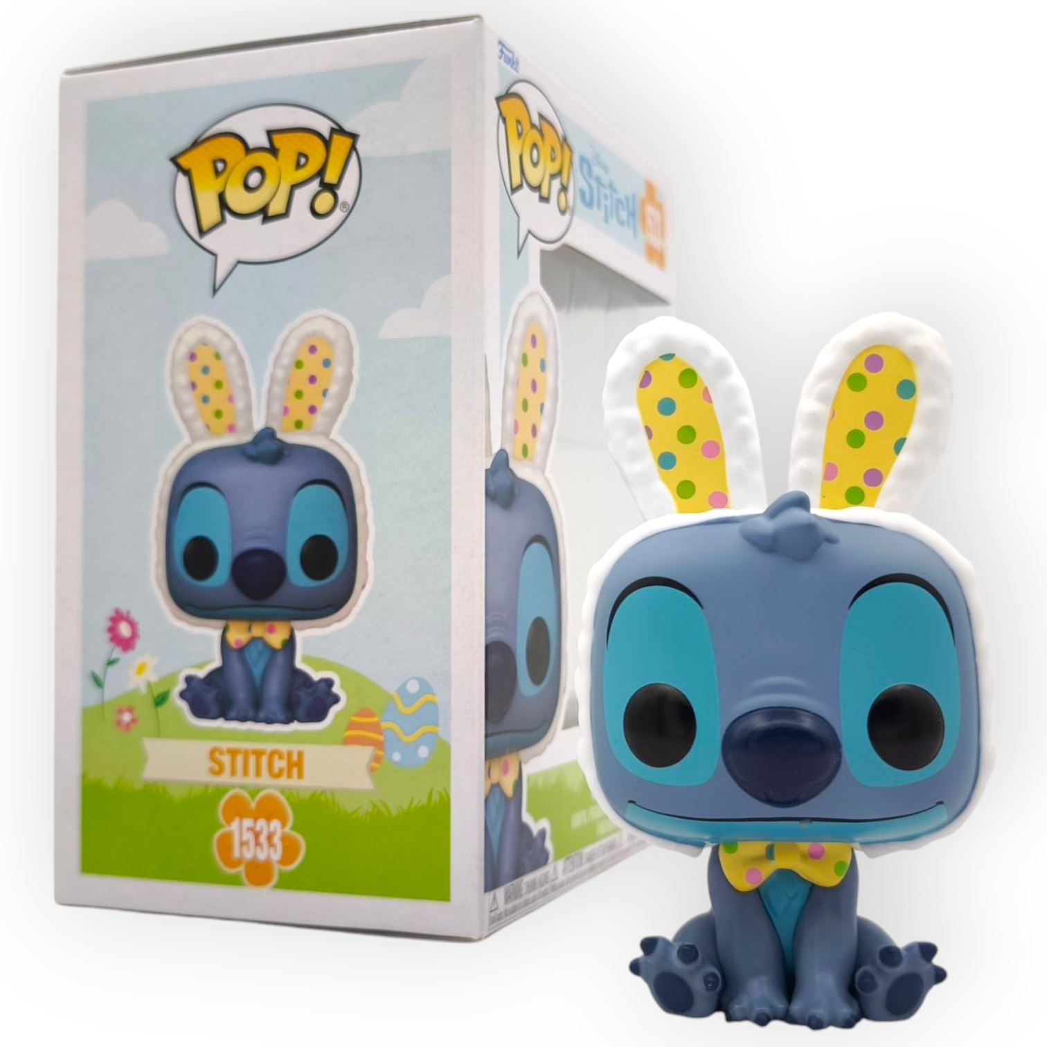 FUNKO POP<扮嘢小魔星>史迪仔_復活兔-No.1533