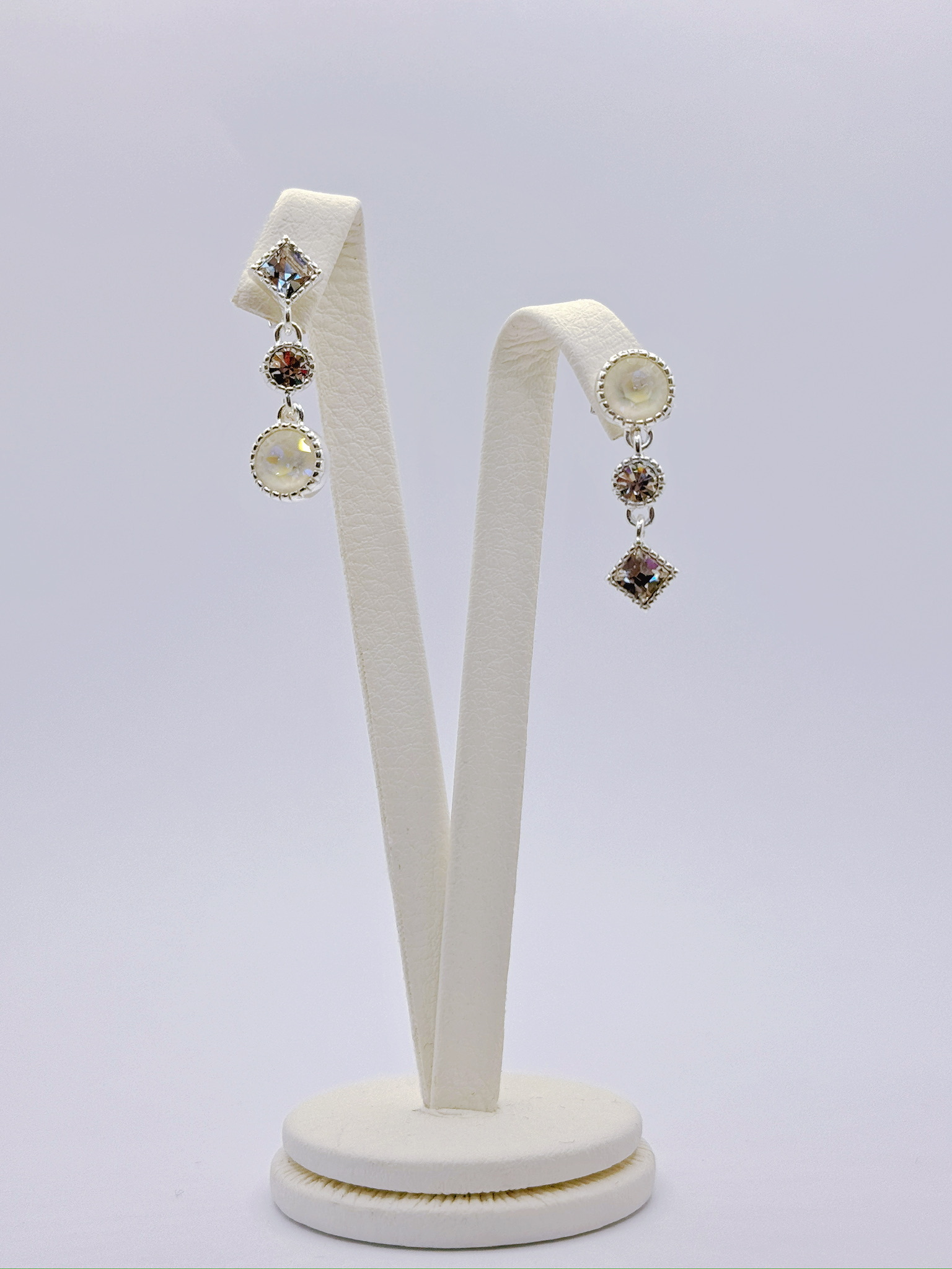 AC0309 Handmade crystal earrings