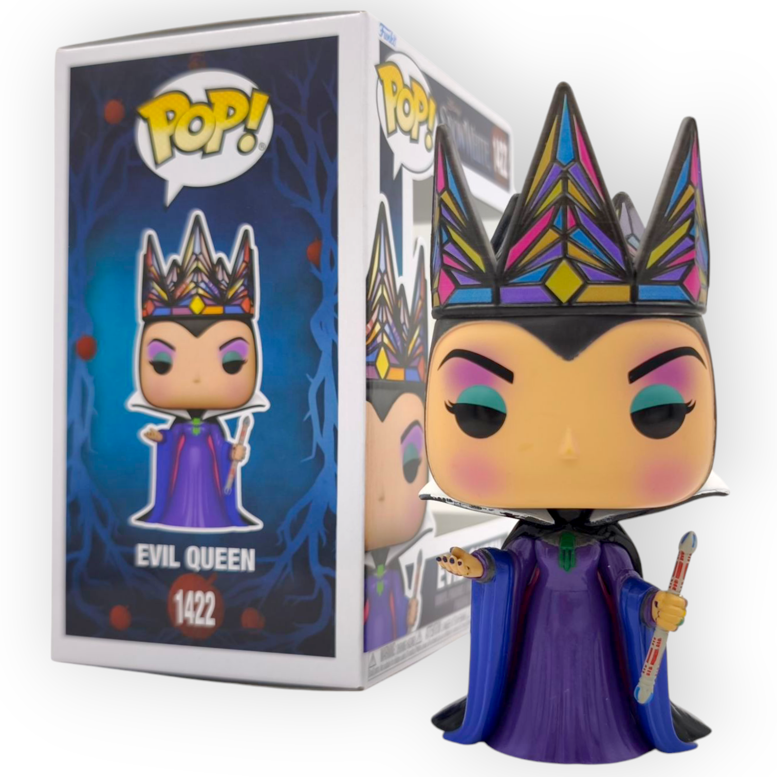 FUNKO POP<白雪公主2025>邪惡皇后_紫色禮服-No.1422