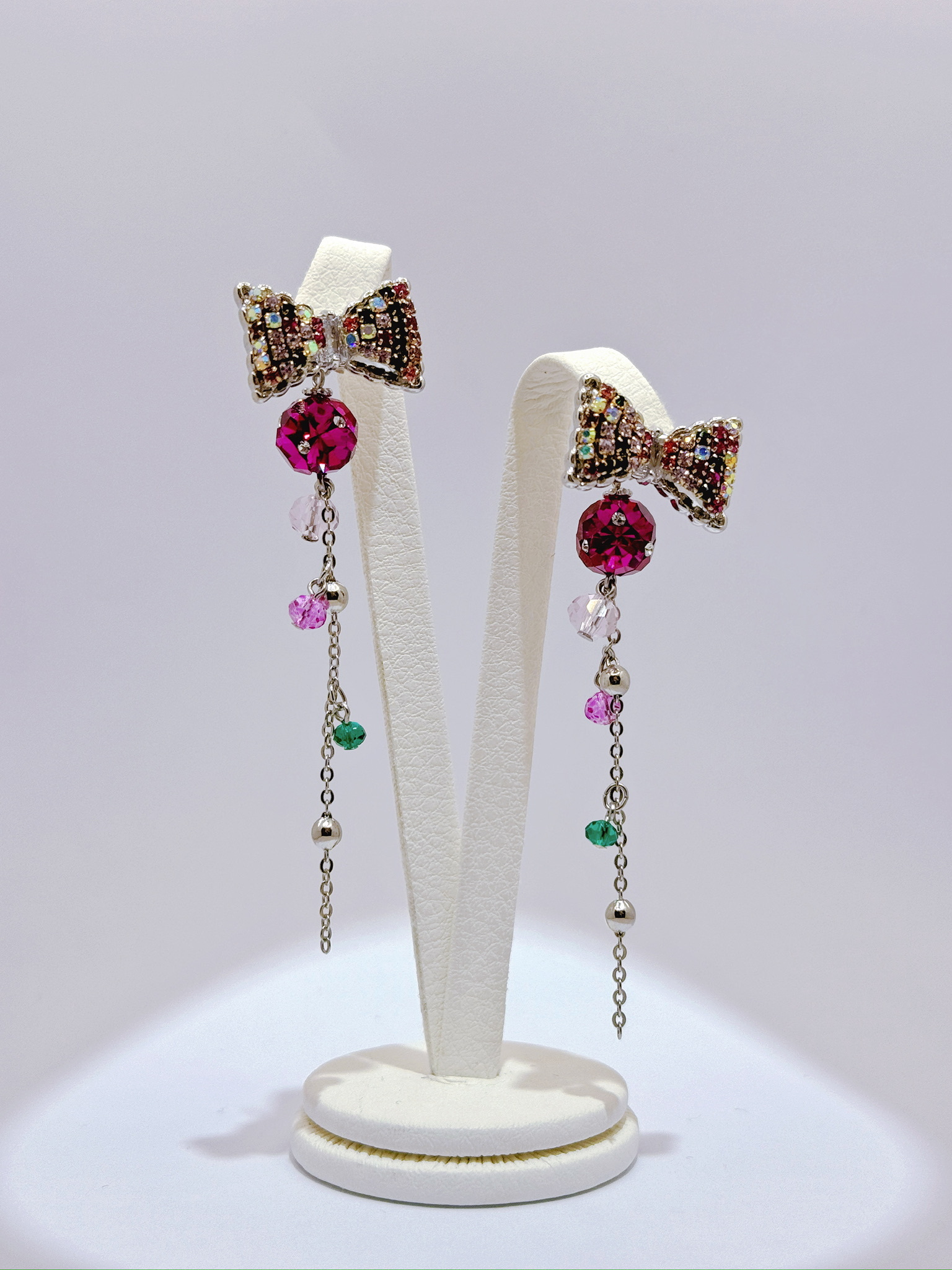 AC0310 Handmade crystal earrings
