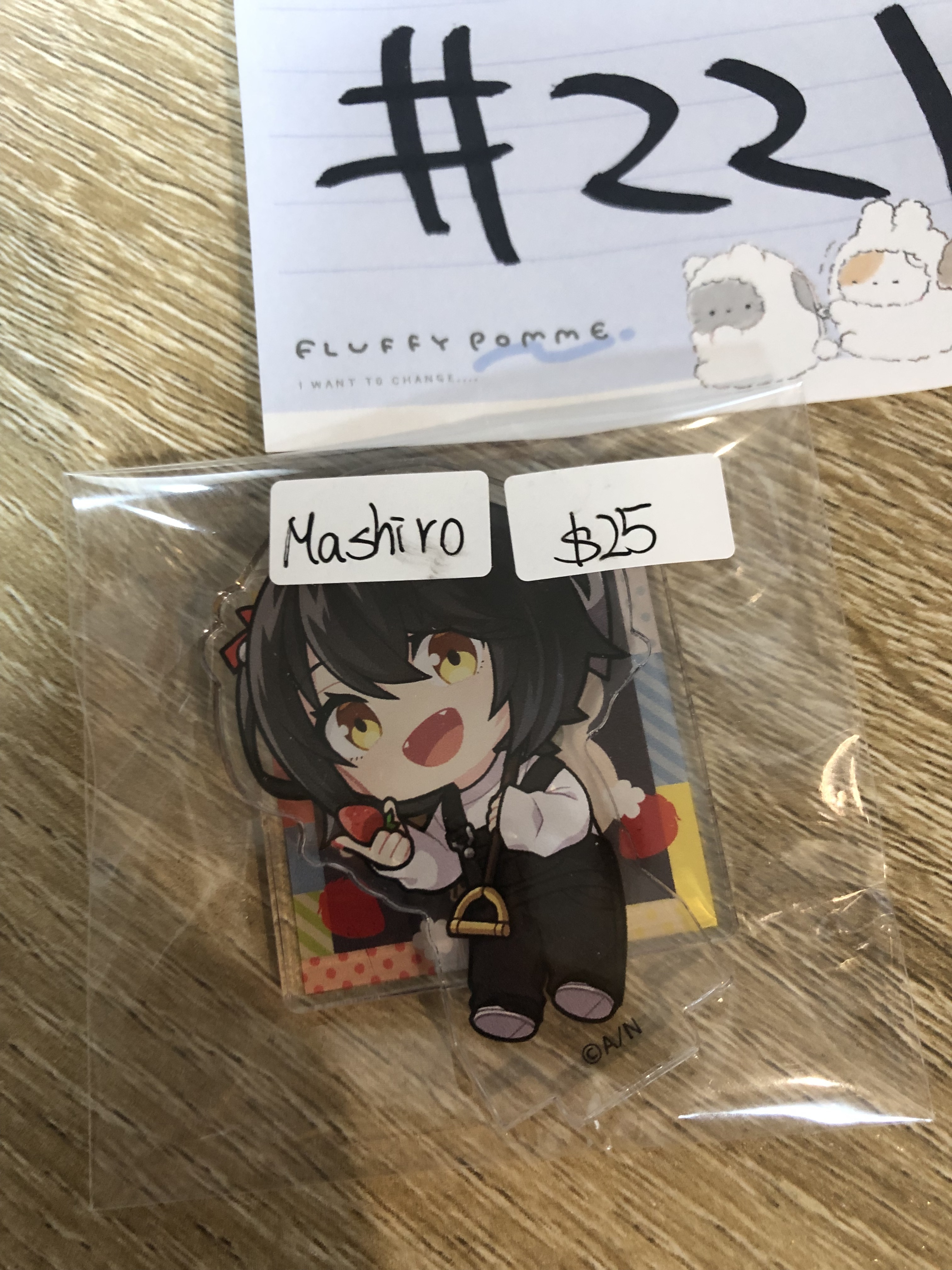 彩虹社 MASHIRO 立牌#221