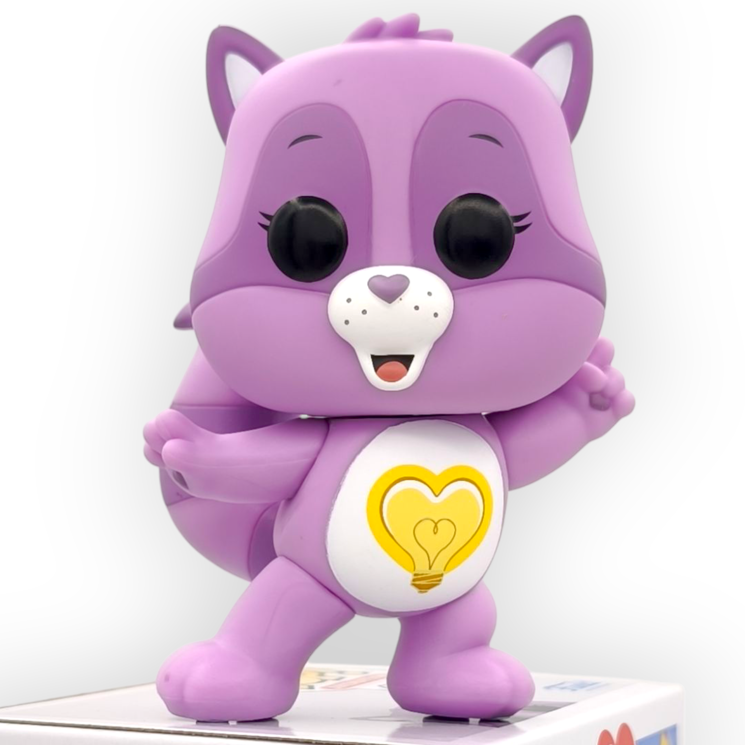 FUNKO POP<Care Bears Cousins>Bright Heart Raccoon小浣熊-No.1802