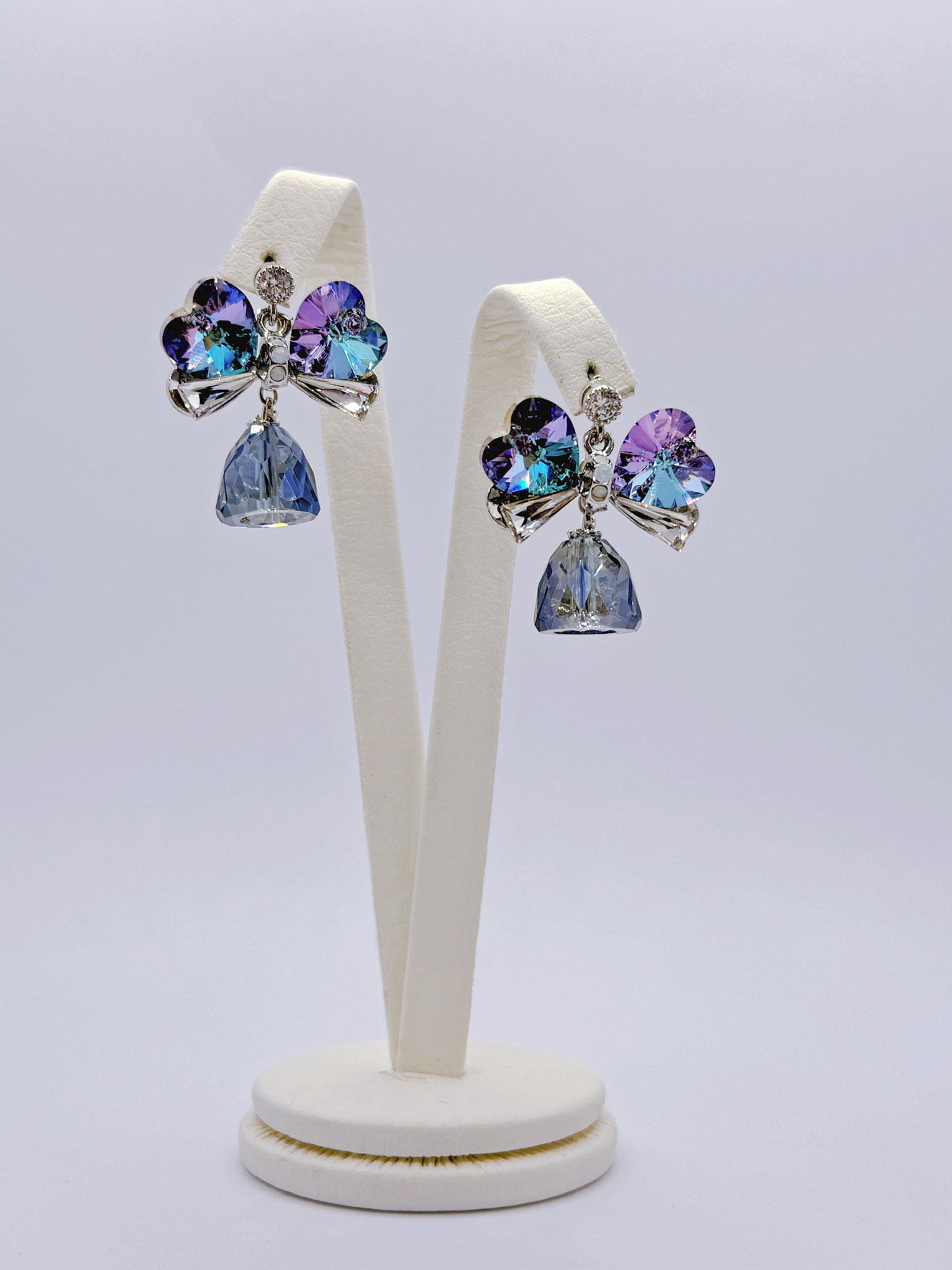 AC0311 Handmade crystal earrings Angel