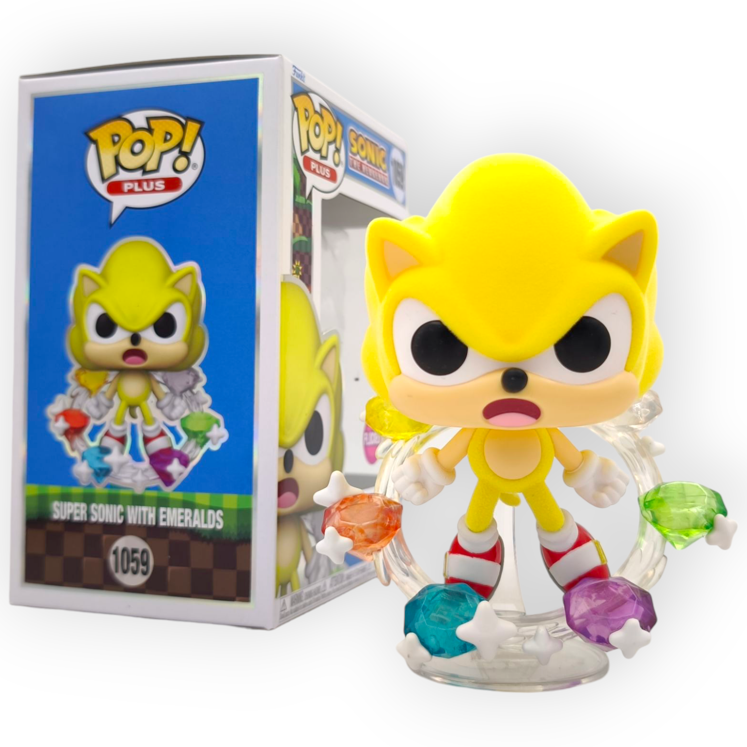 FUNKO POP <超音鼠>超級超音鼠_Sonic Forces(絨毛版)-No.1059