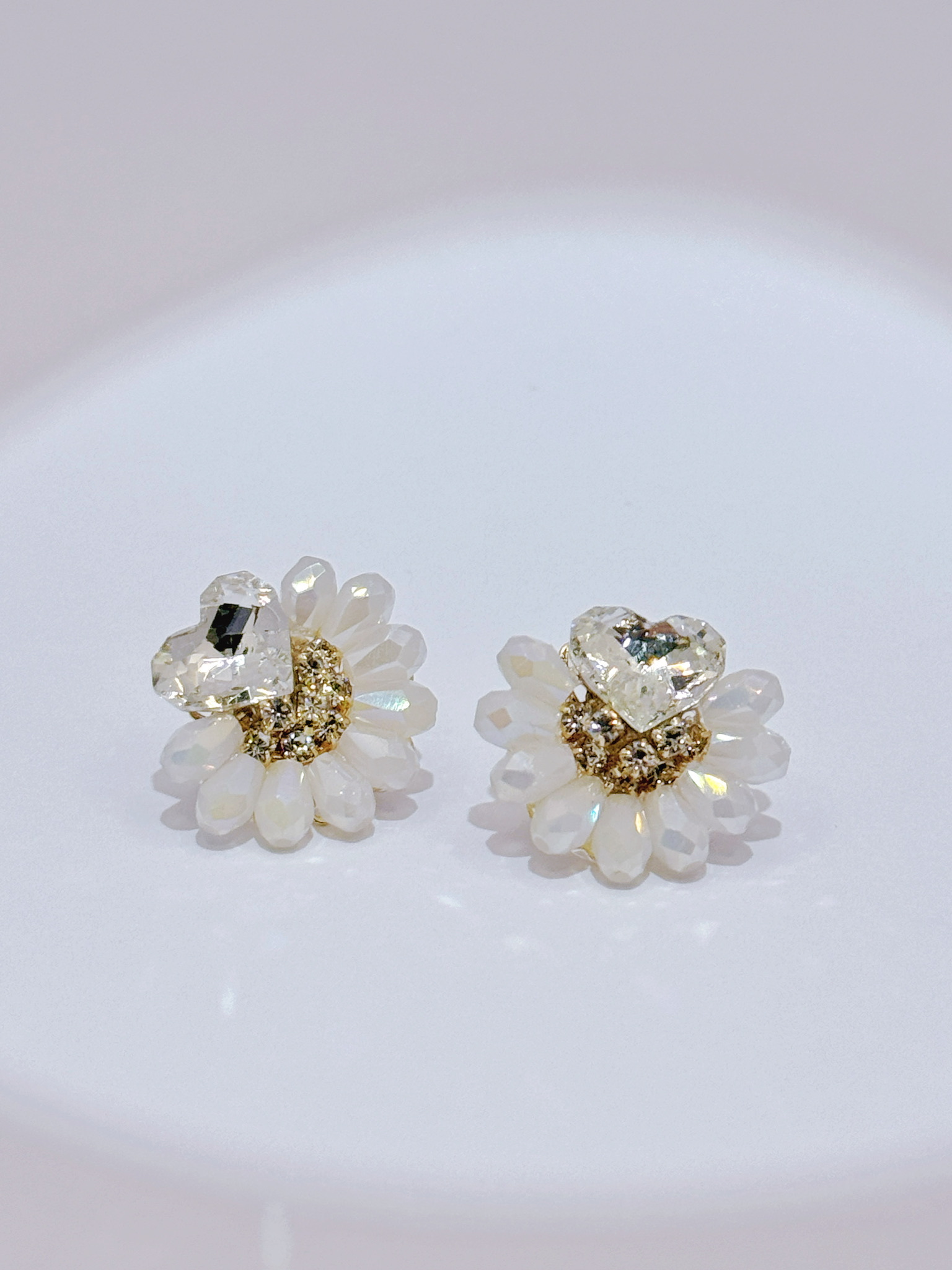 AC0313 Handmade crystal earrings