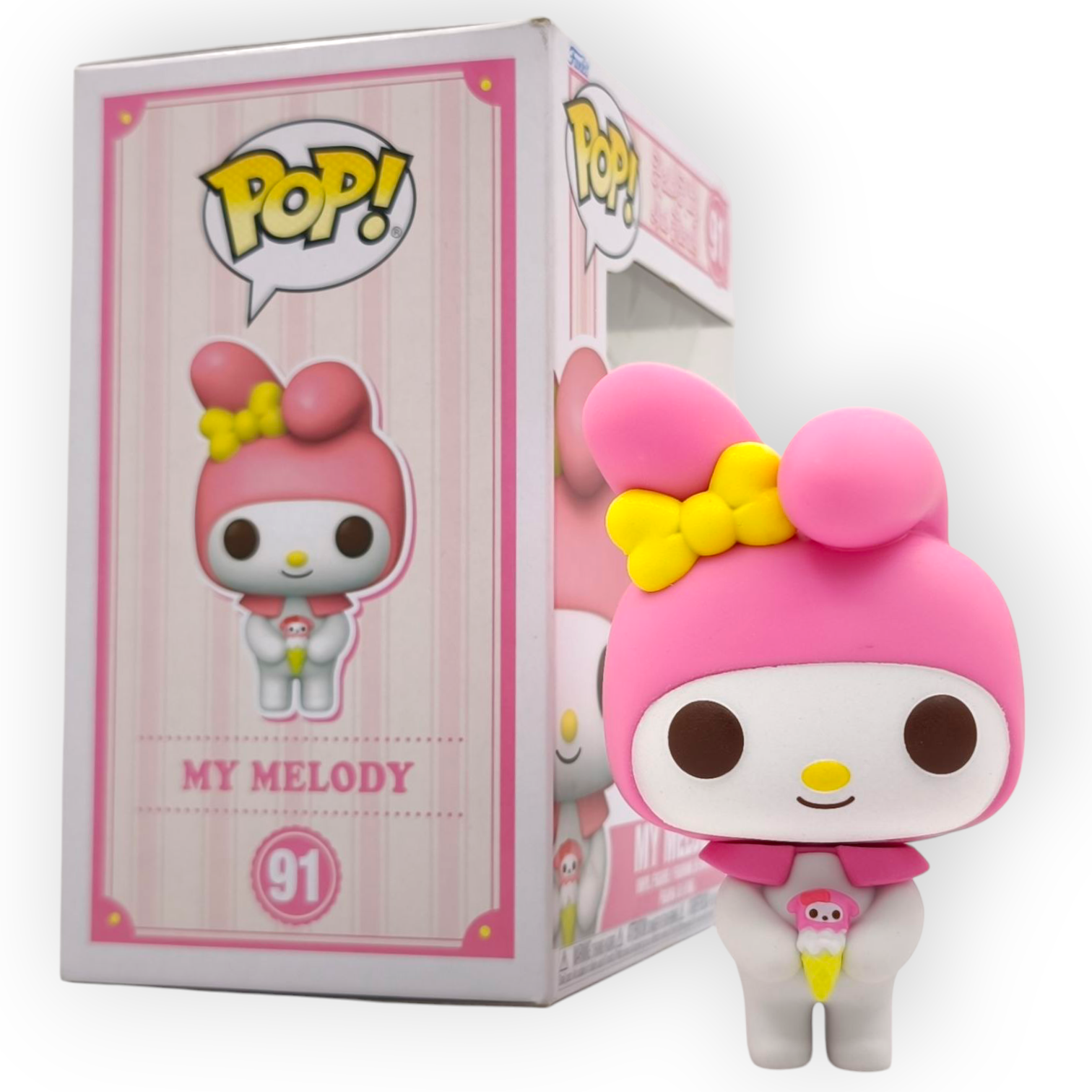 FUNKO POP<Hello Kitty and Friends>My Melody_甜品(夜光版)-No.91