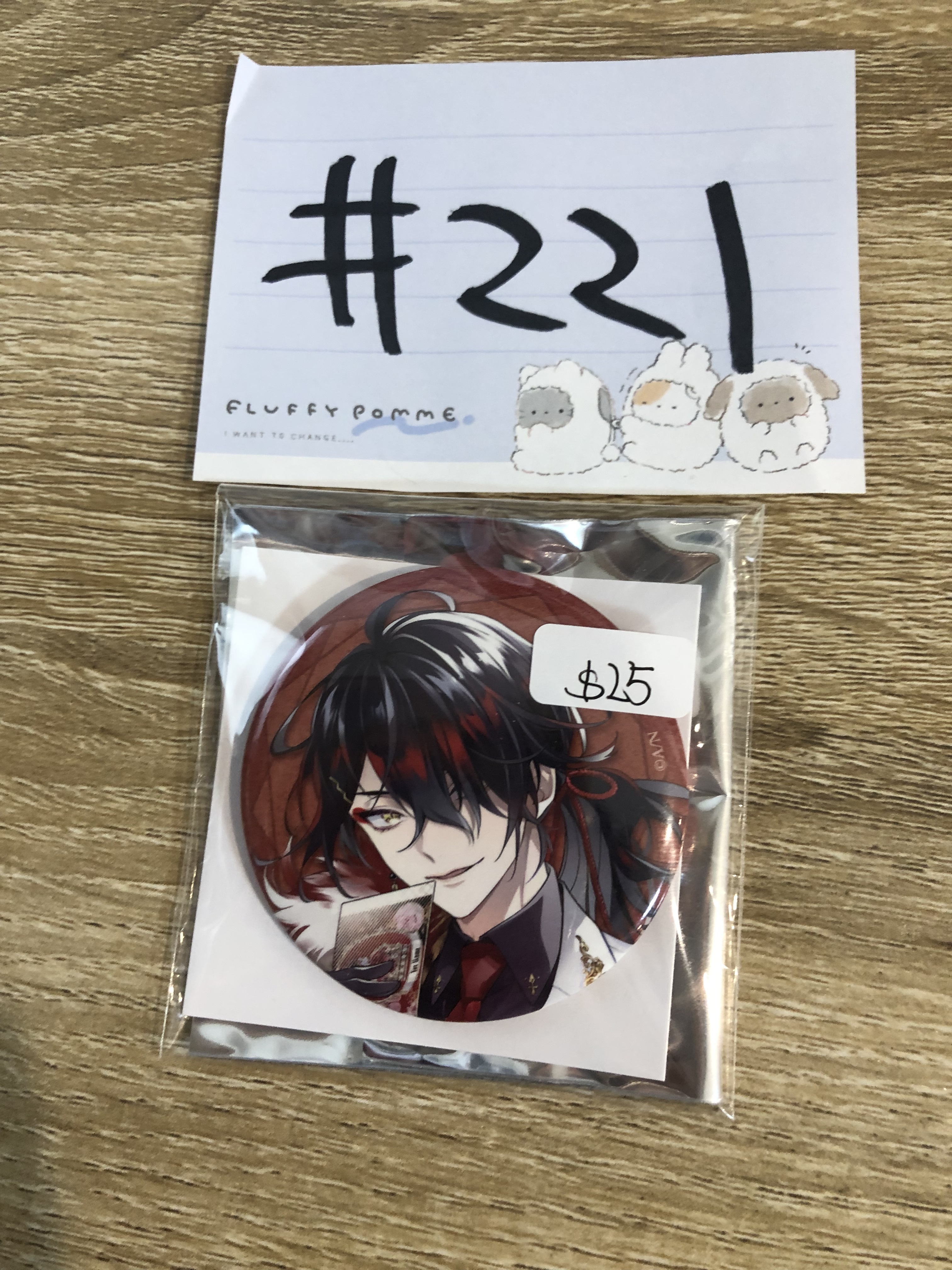 彩虹社 VOX 襟章#221