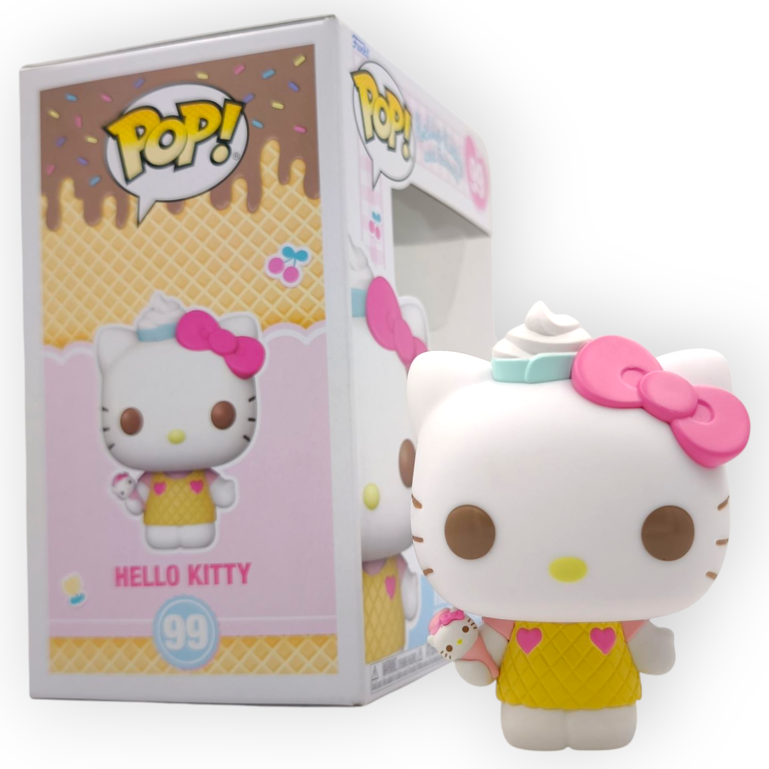 FUNKO POP<Hello Kitty and Friends>Hello Kitty_雪糕-No.99