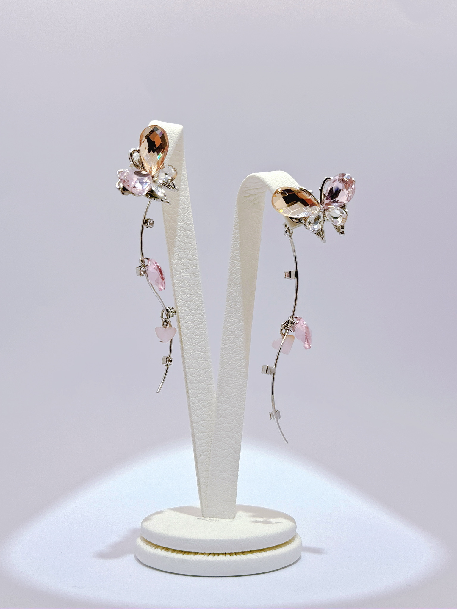 AC0327 Handmade crystal earrings