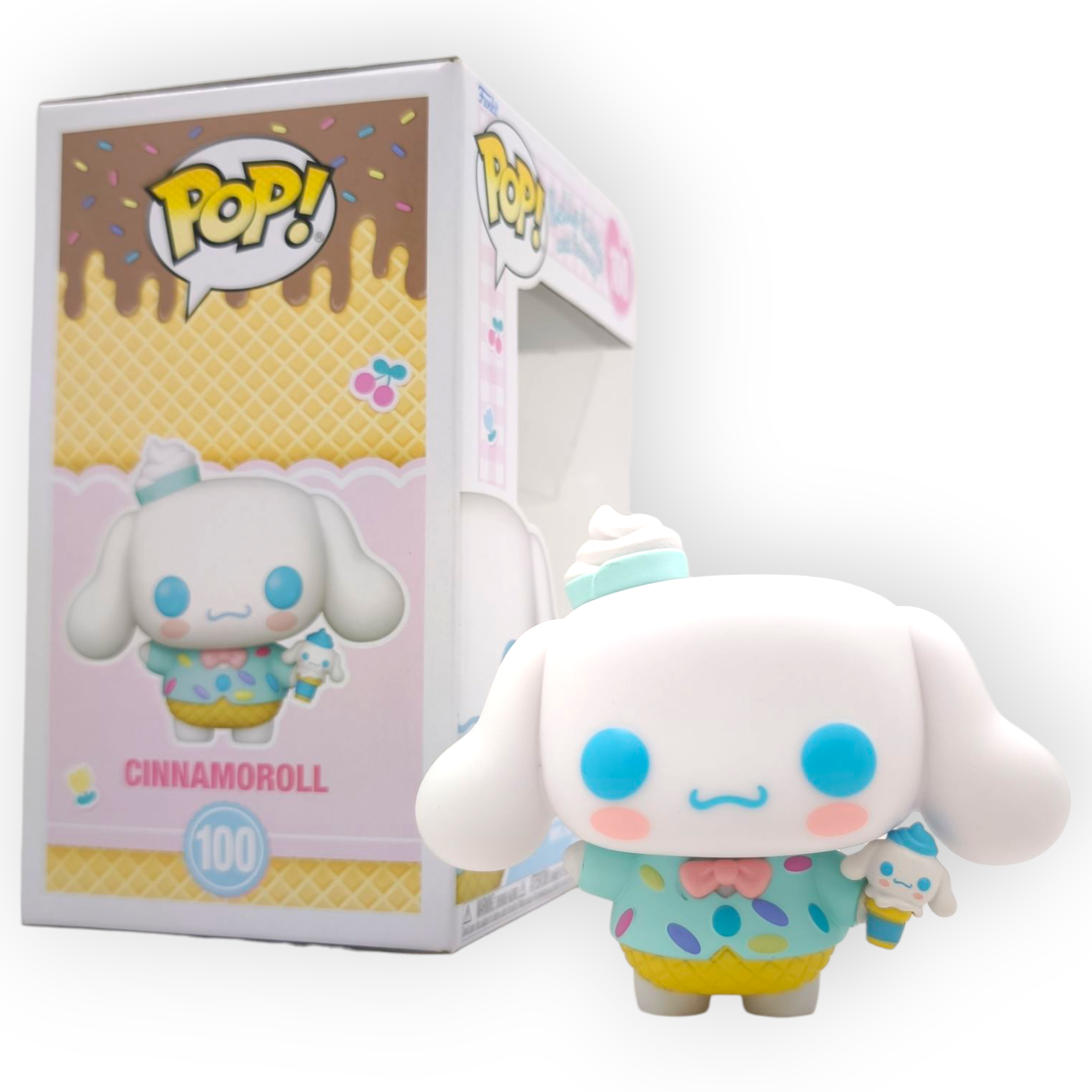 FUNKO POP<Hello Kitty and Friends>Cinnamoroll玉桂狗_雪糕-No.100