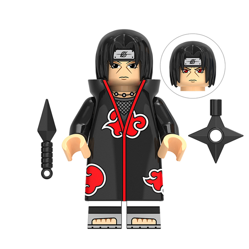 Naruto Uchiha Itachi Custom Minifigures Minifigs Fit Lego K2006