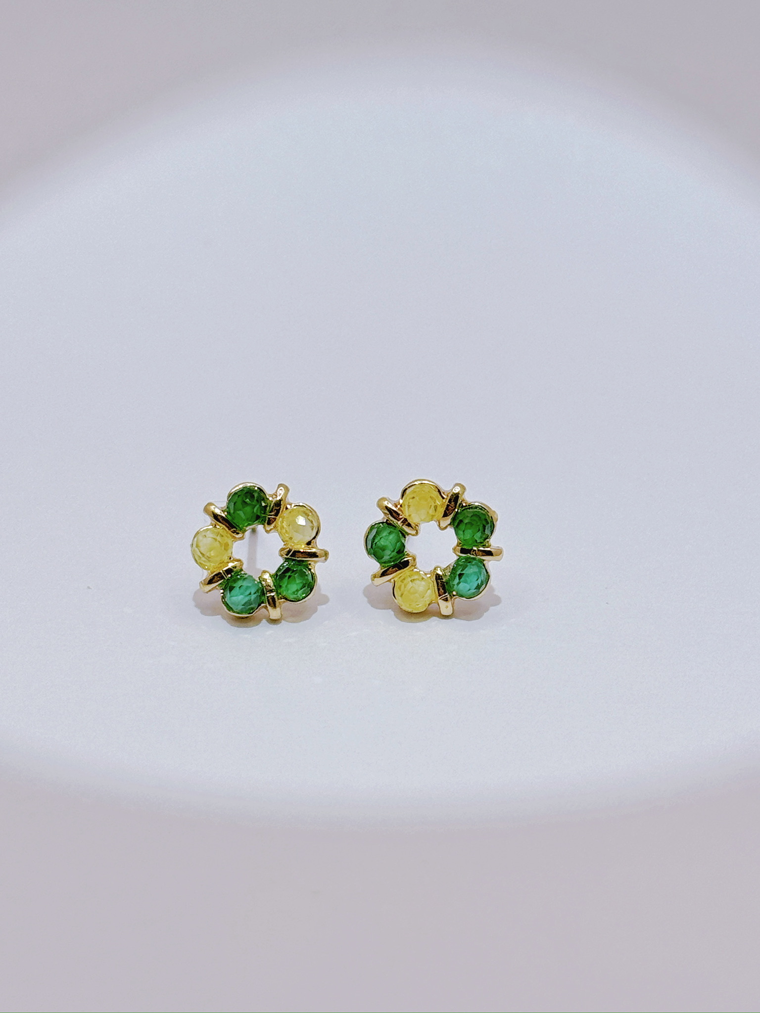 AC0305 Handmade crystal earrings