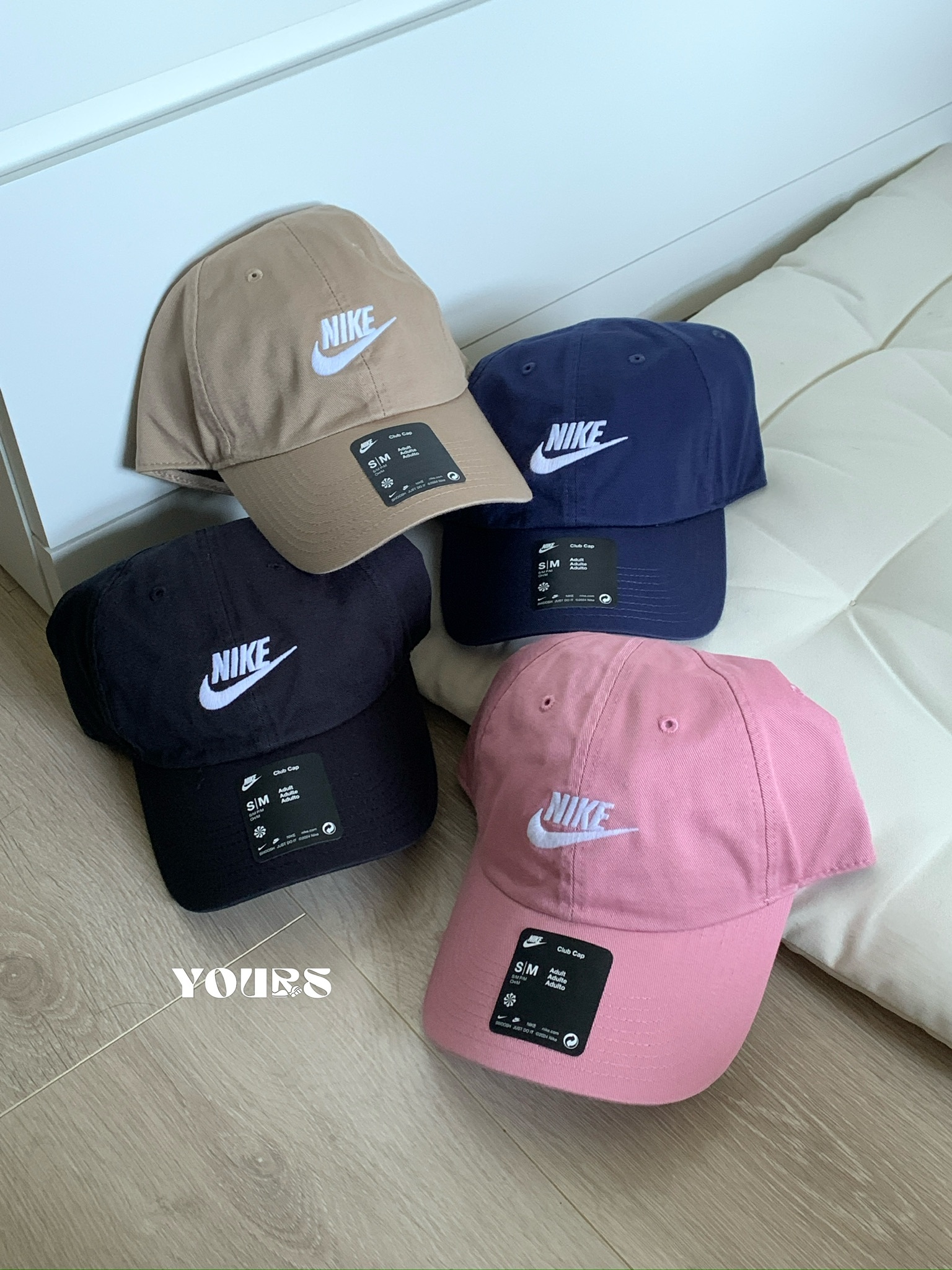 Nike 英字刺繡小Logo老帽（4colors）