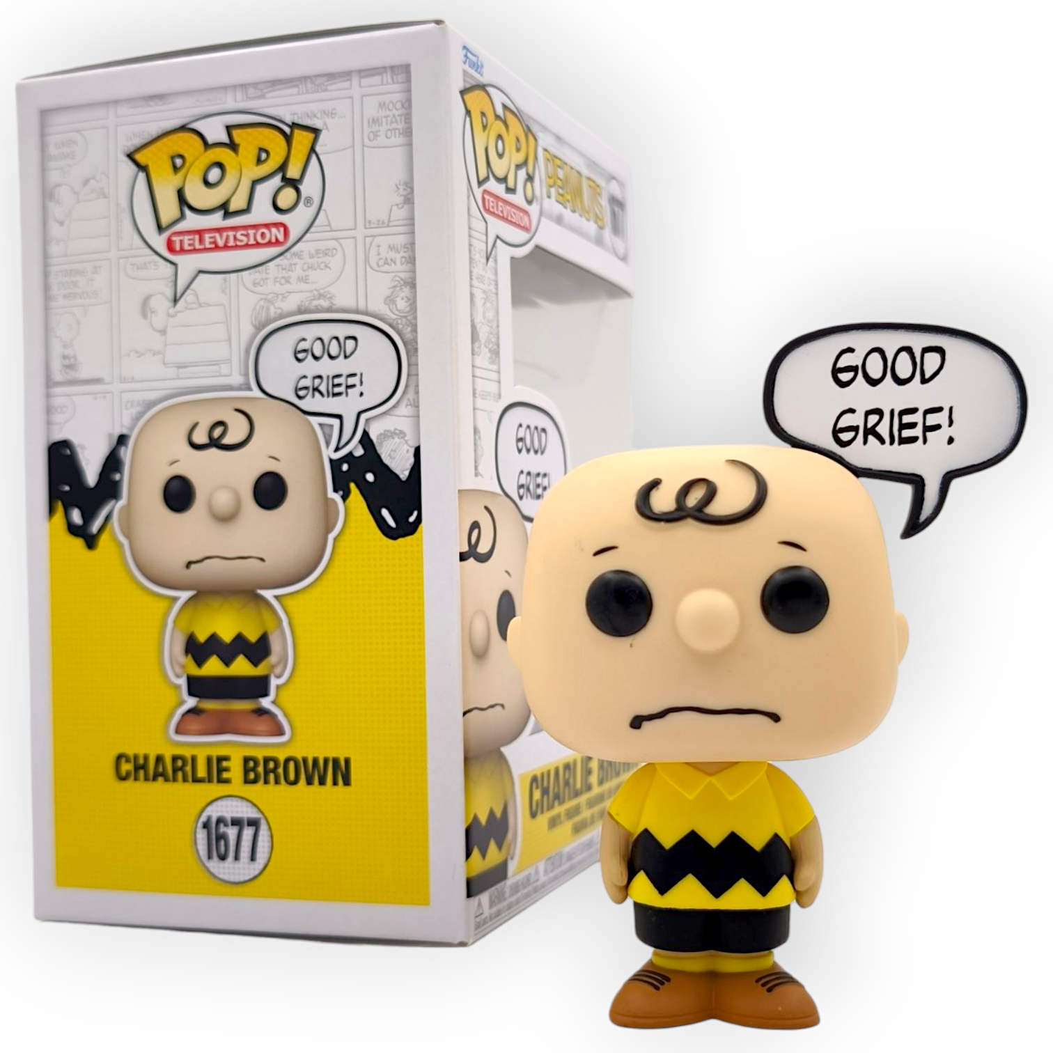 FUNKO POP<花生漫畫>查里布朗_真是的-No.1677