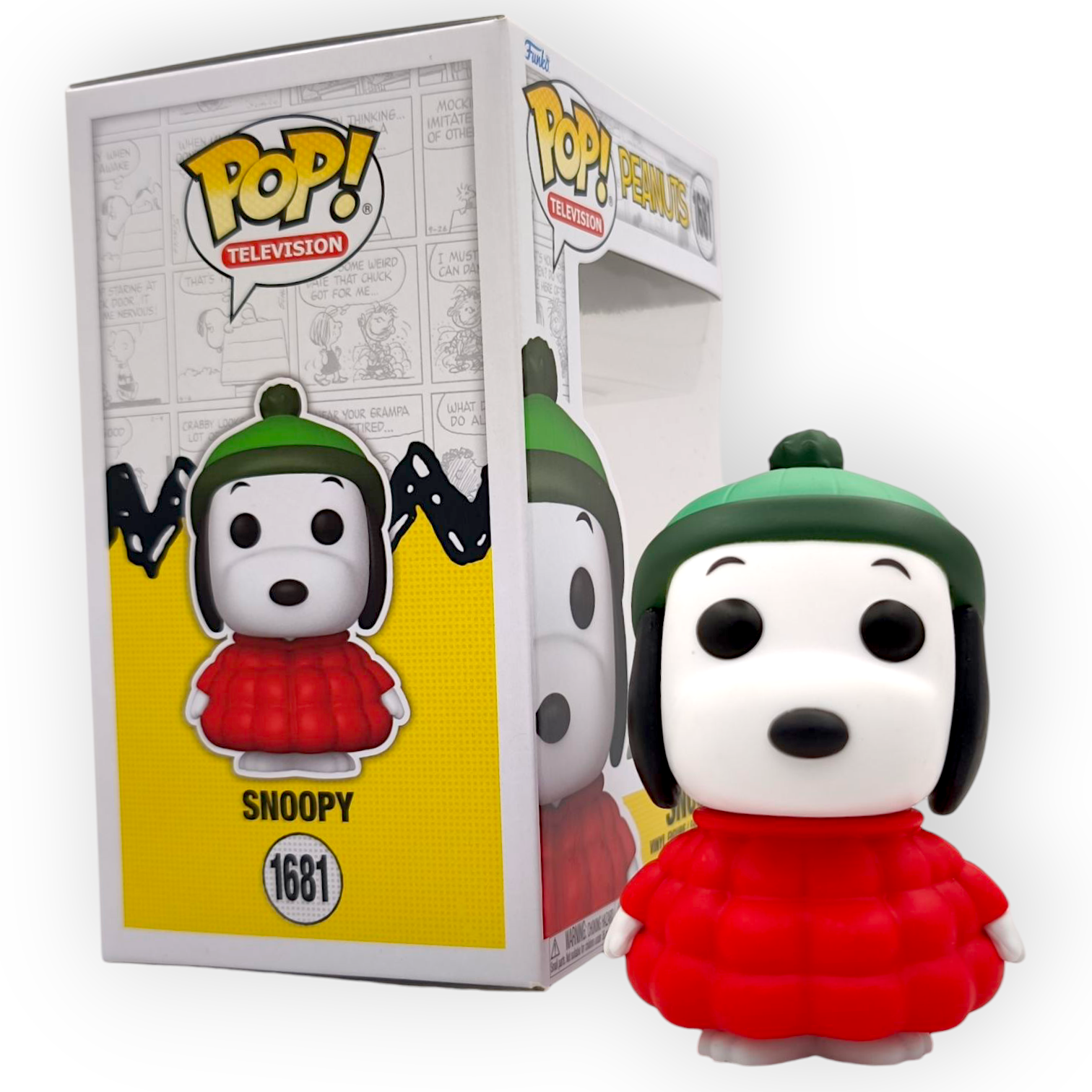 FUNKO POP<花生漫畫>史路比_紅色大衣-No.1681