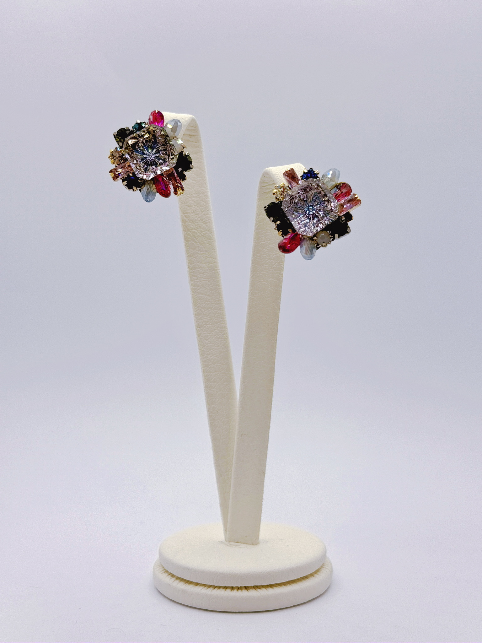 AC0302 Handmade crystal earrings