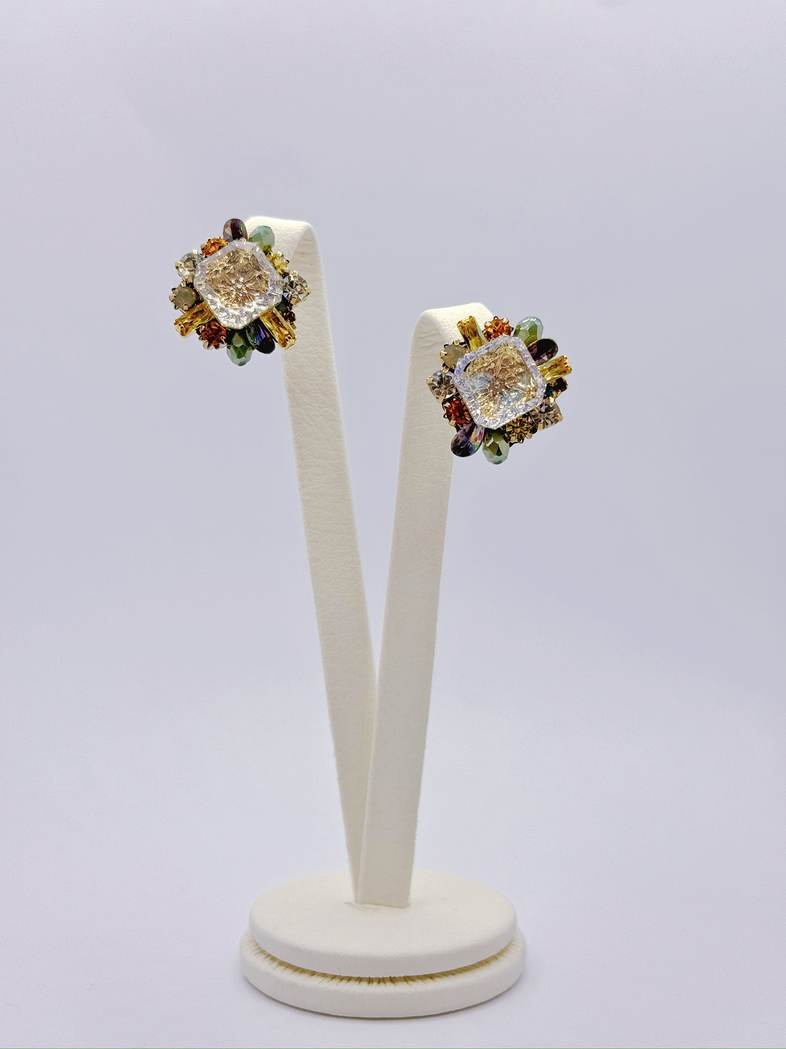 AC0302 Handmade crystal earrings
