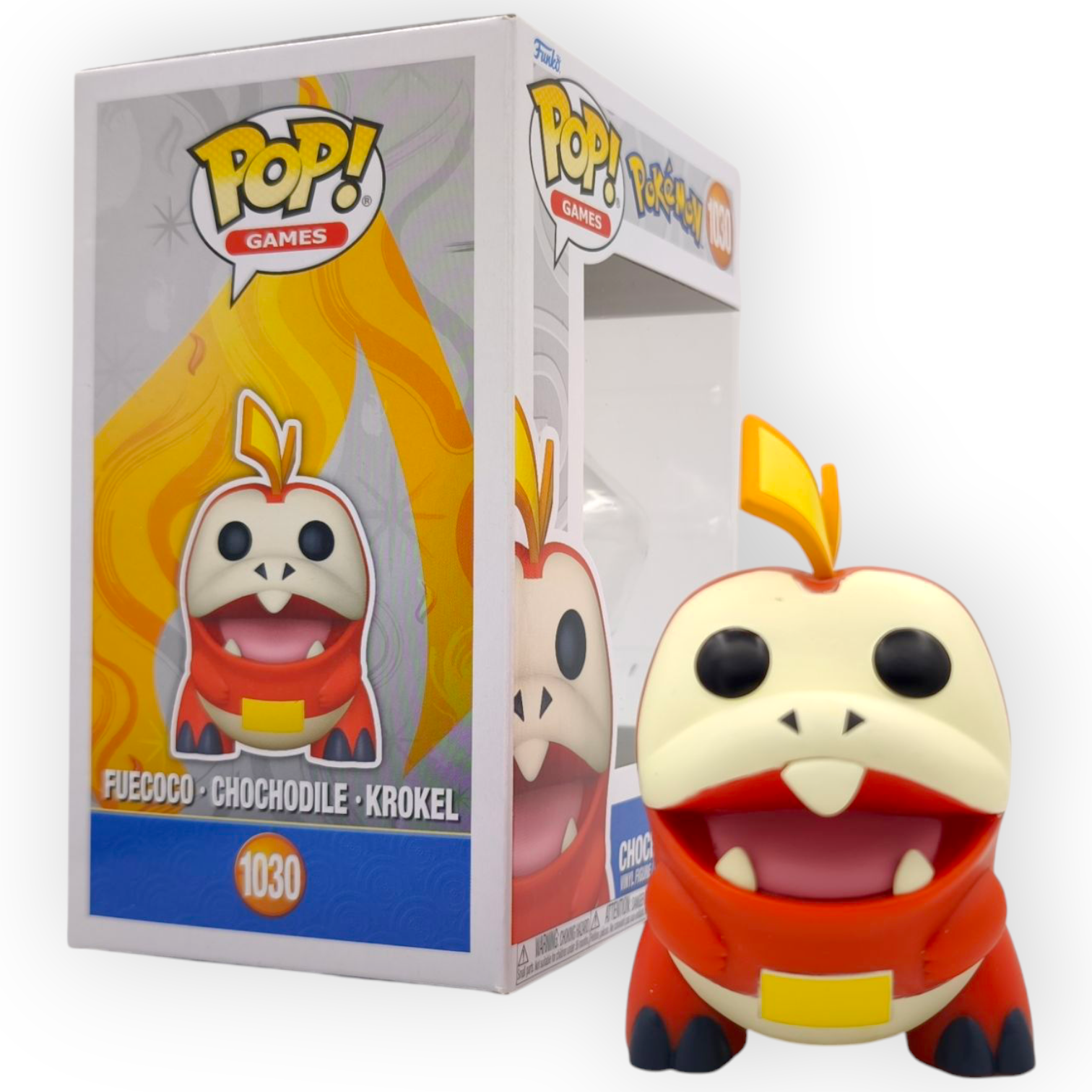 FUNKO POP<寵物小精靈>呆火鱷-No.1030