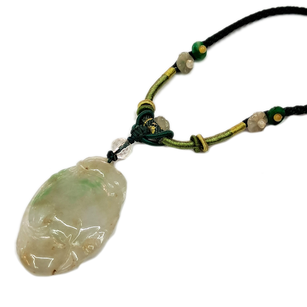 靈猴獻仙桃玉珮項鍊【十方】133361