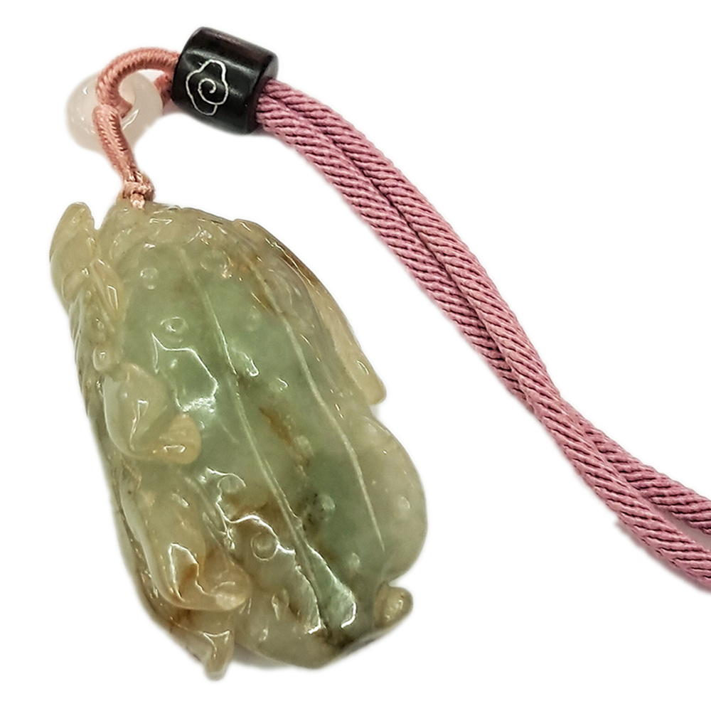 長生不老好事發生玉珮 中國結項鍊【十方】134385