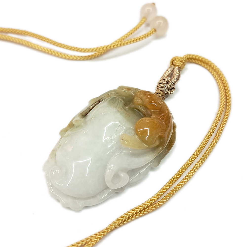 一夜致富玉佩 中國結項鍊【十方】136930