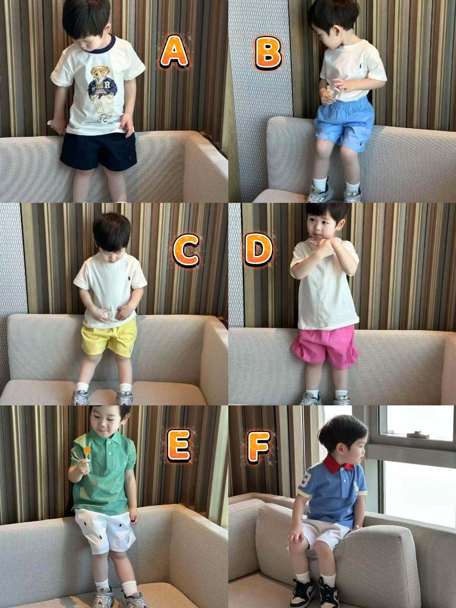 廠單 polo夏日套裝