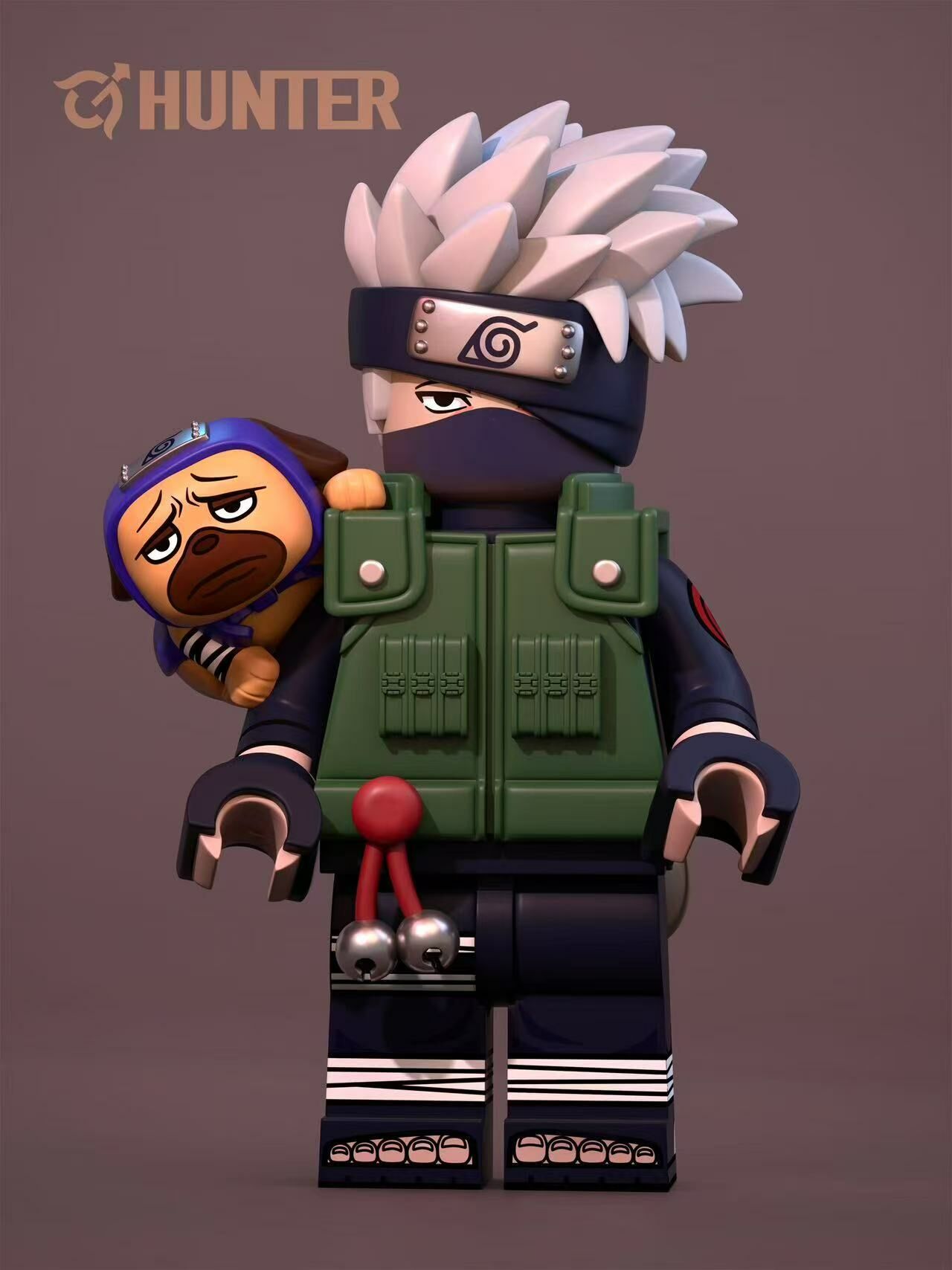 【Hunter studio】卡卡西雙人仔 (不發國內港澳台地址)