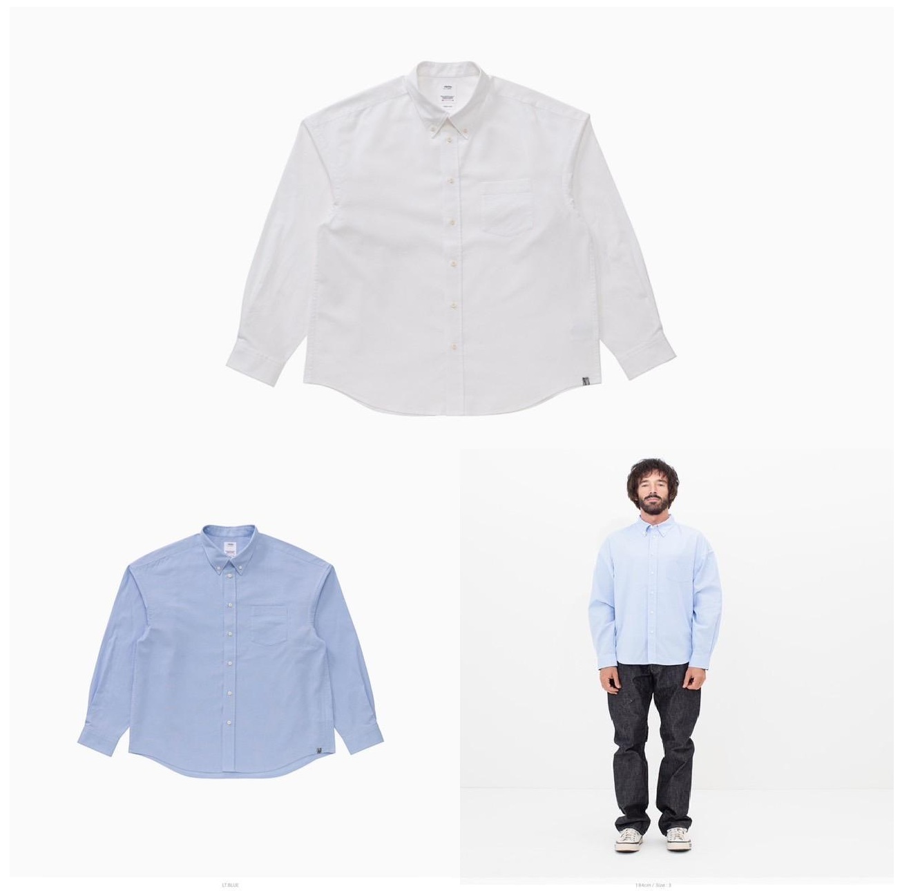 VISVIM 2025 S/S B.D. OXFORD SHIRT L/S - PRE ORDER ITEM (預訂中)