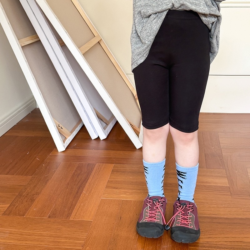 七色騎行五分馬褲