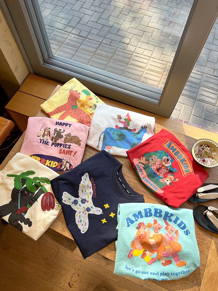 7色塗鴉感日常上衣