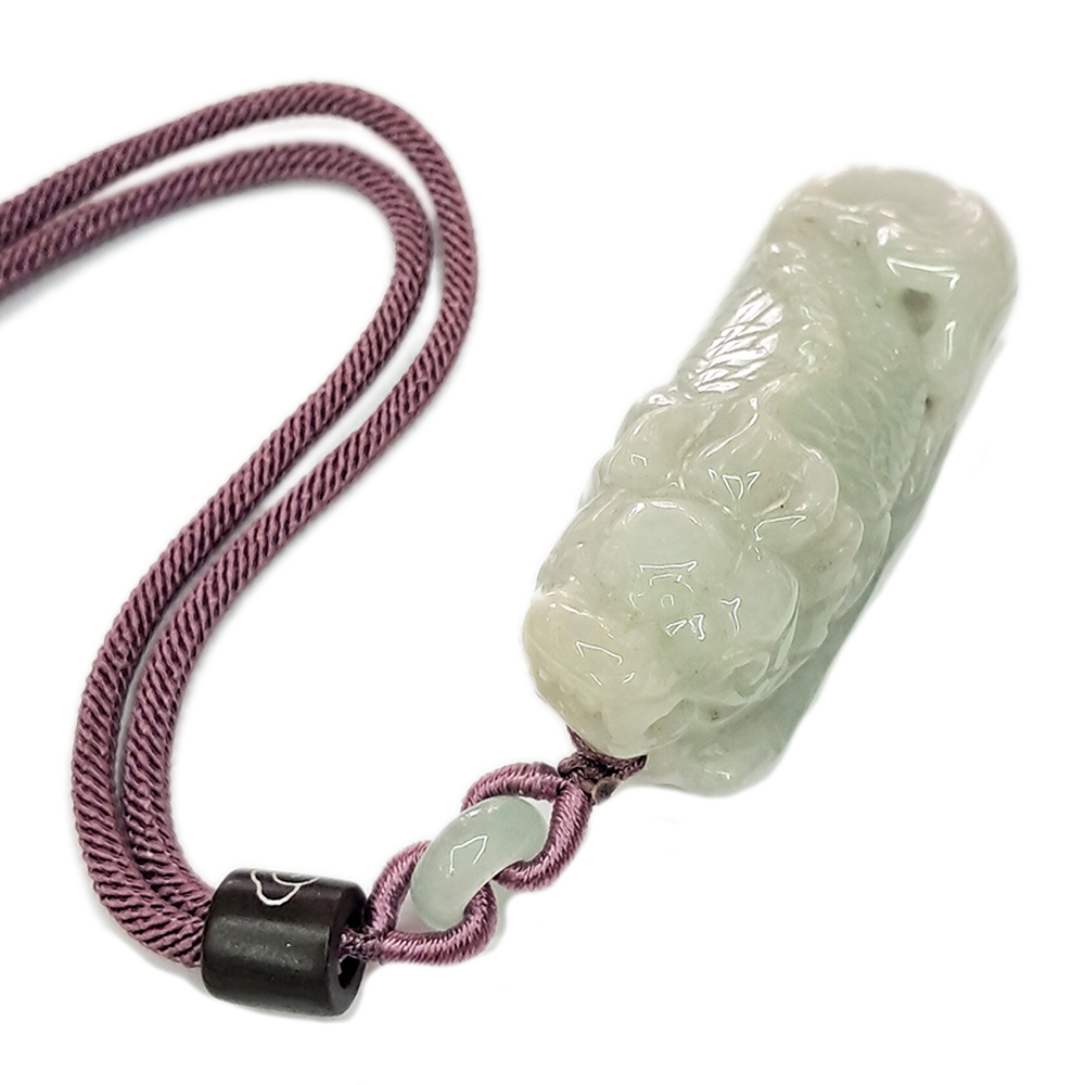 龍頭鰲魚{芙蓉}中國結項鍊【十方】135603