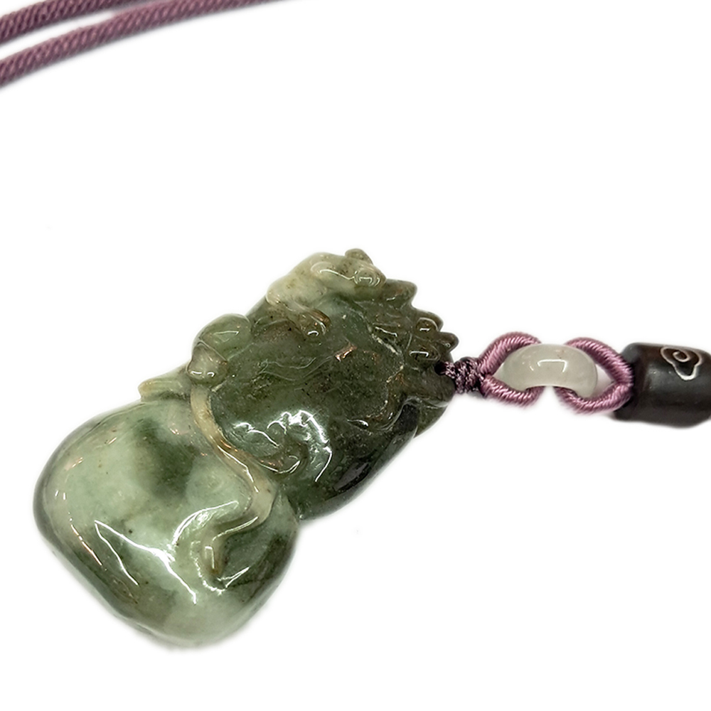 葫蘆 {油青玉佩}中國結項鍊【十方】136932