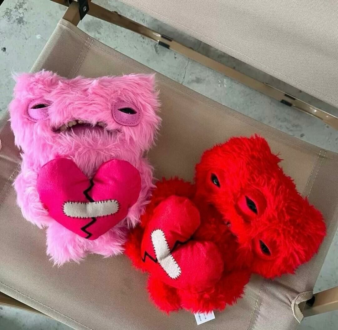 Fuggler 放克 牙齒怪 情人節限定 愛心怪獸系列 娃娃 玩偶 紅色 粉色 (任買兩件超商免運)/預購