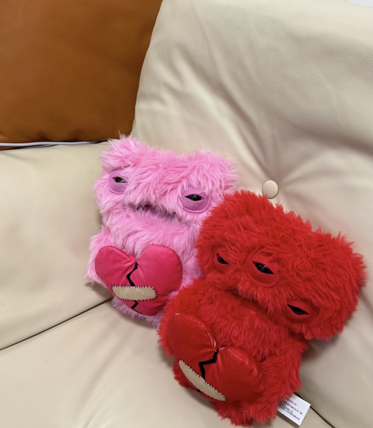 Fuggler 放克 牙齒怪 情人節限定 愛心怪獸系列 娃娃 玩偶 紅色 粉色 (任買兩件超商免運)/預購