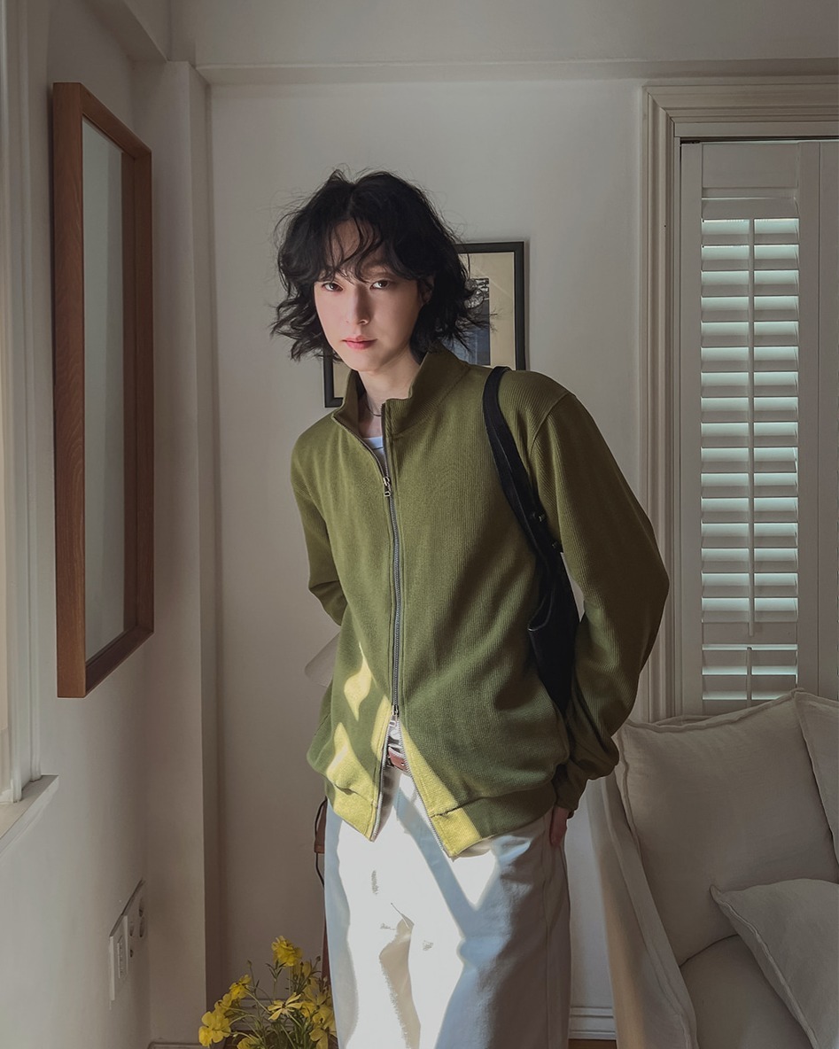 Air Breeze 華夫格拉鏈外套