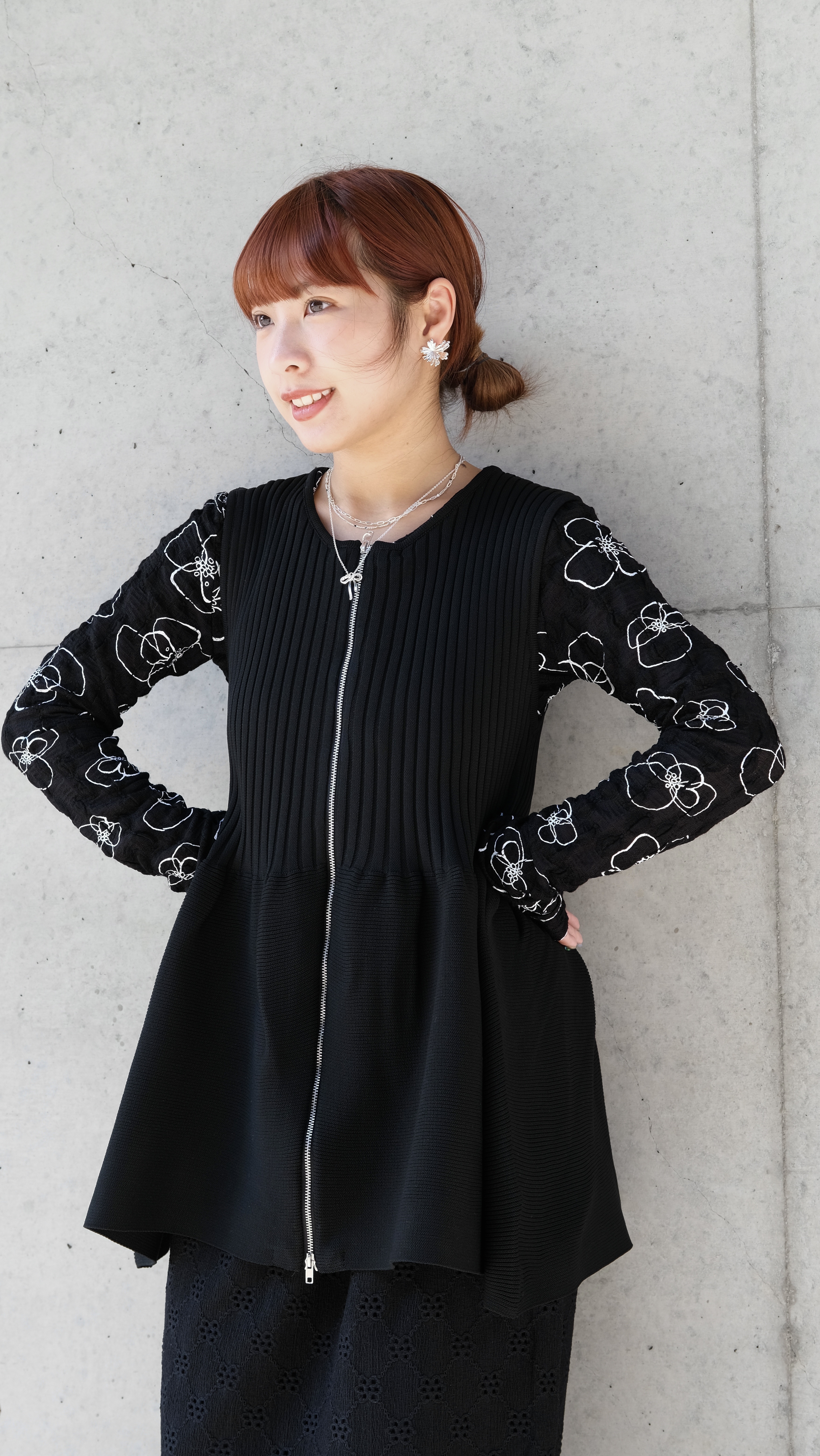 自肥！高級感直紋蓬背心