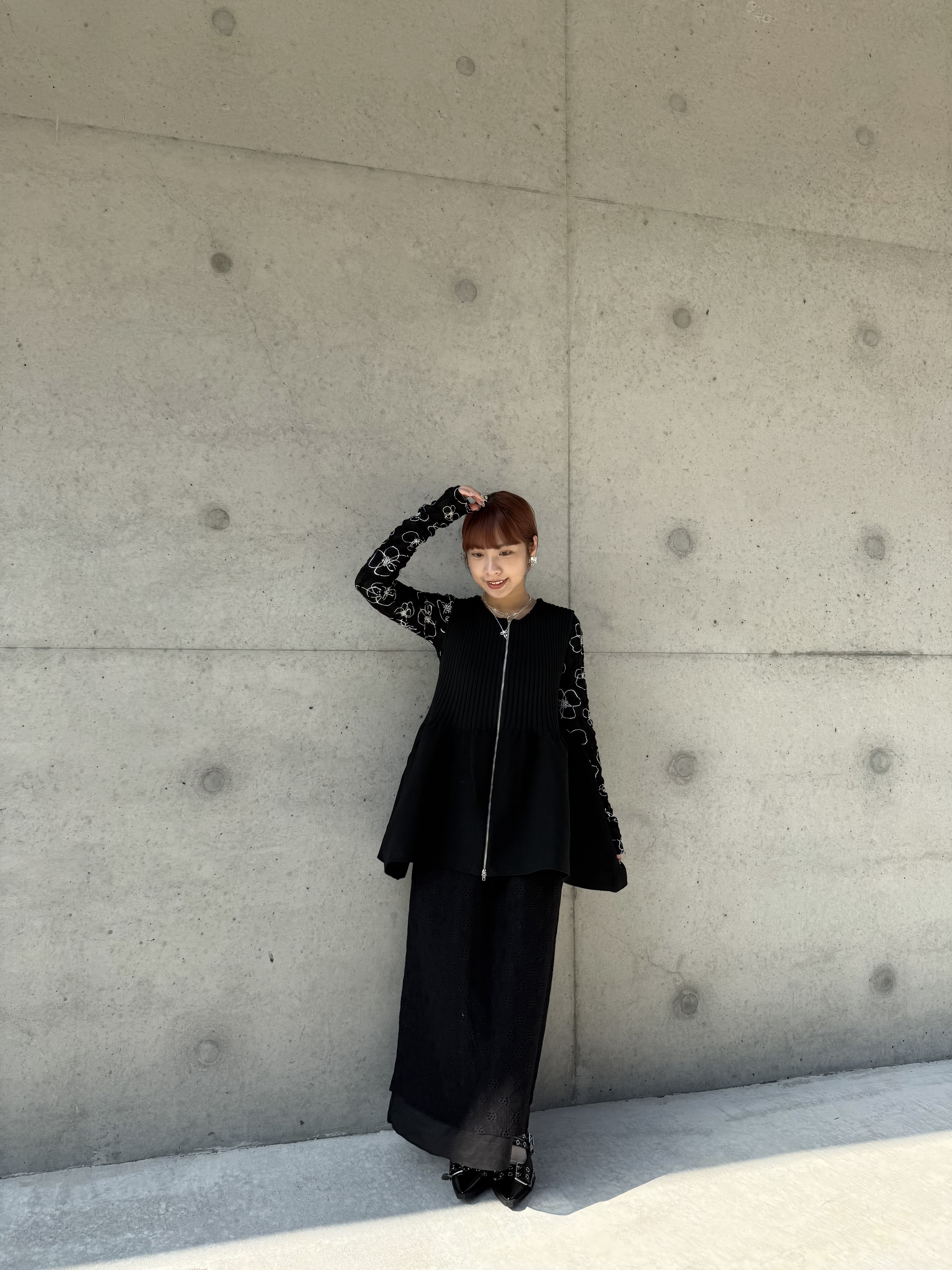 自肥！高級感直紋蓬背心