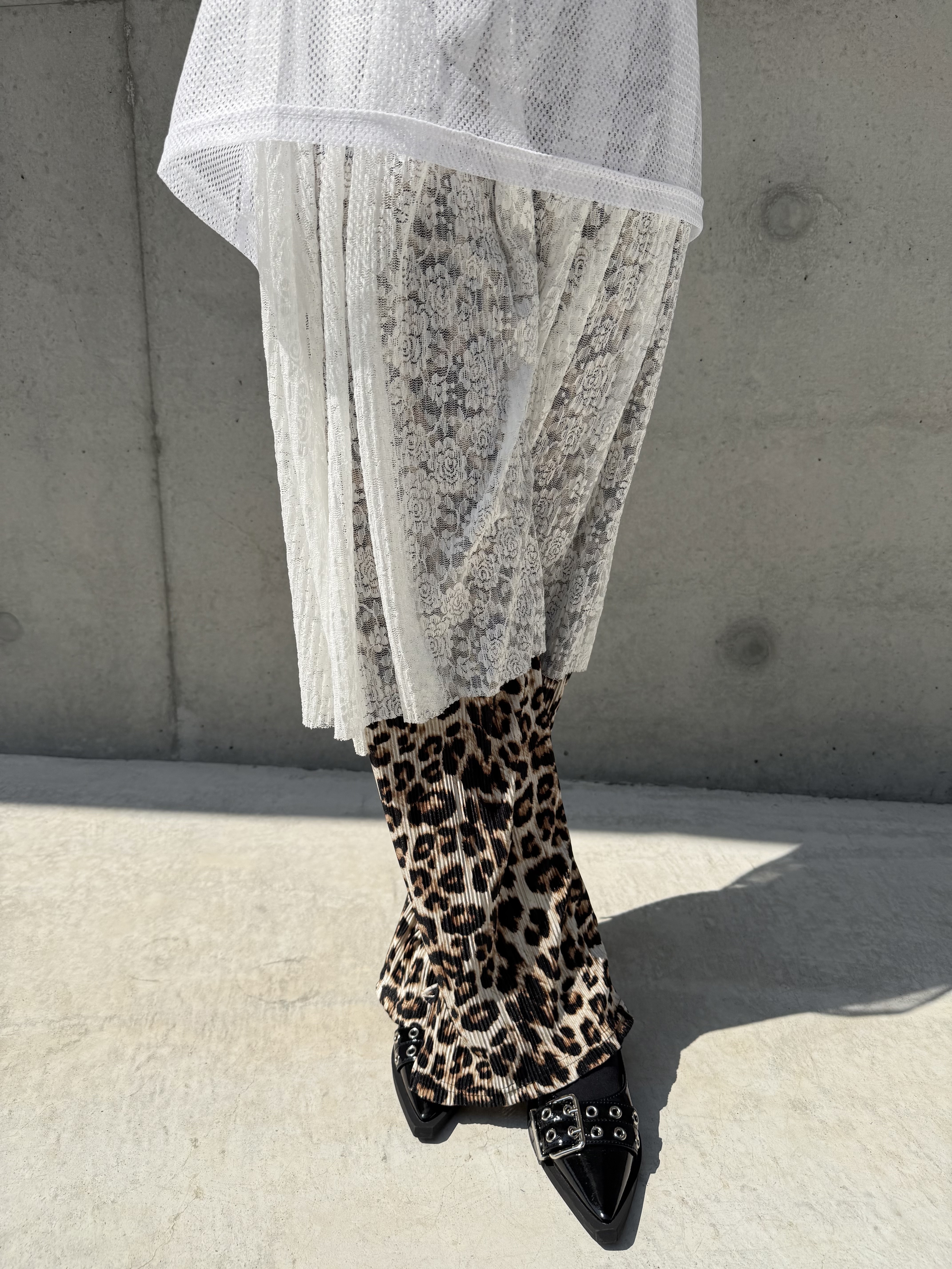 玫瑰花LACE LAYER裙