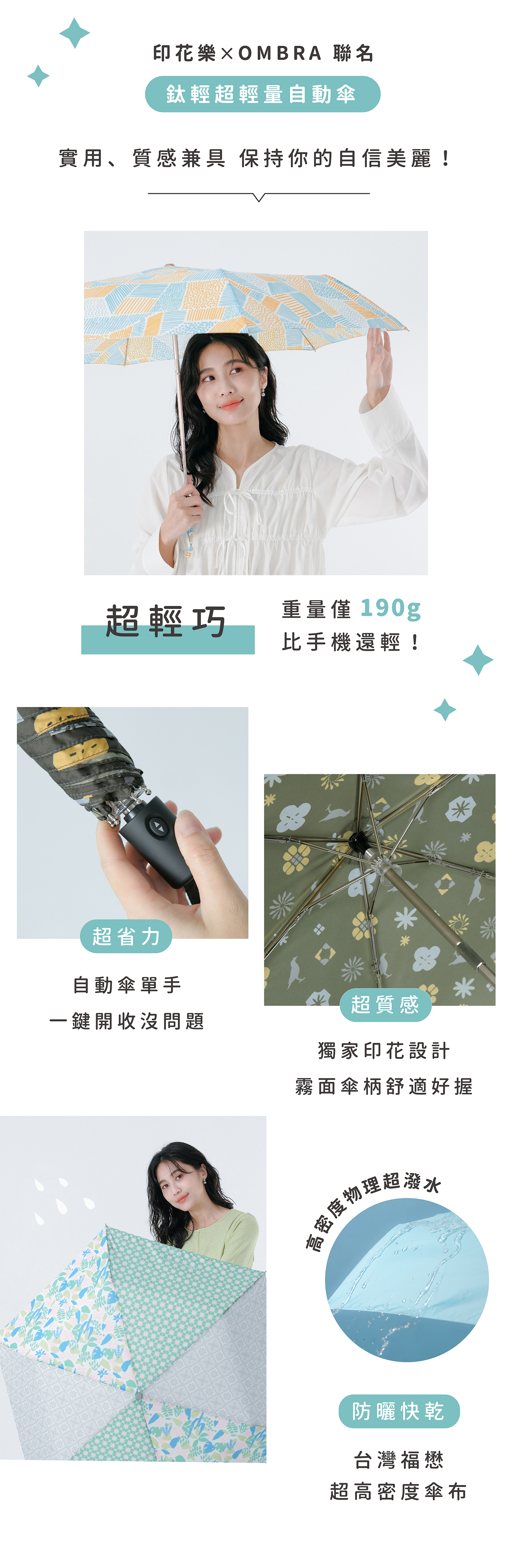 印花樂聯名自動傘