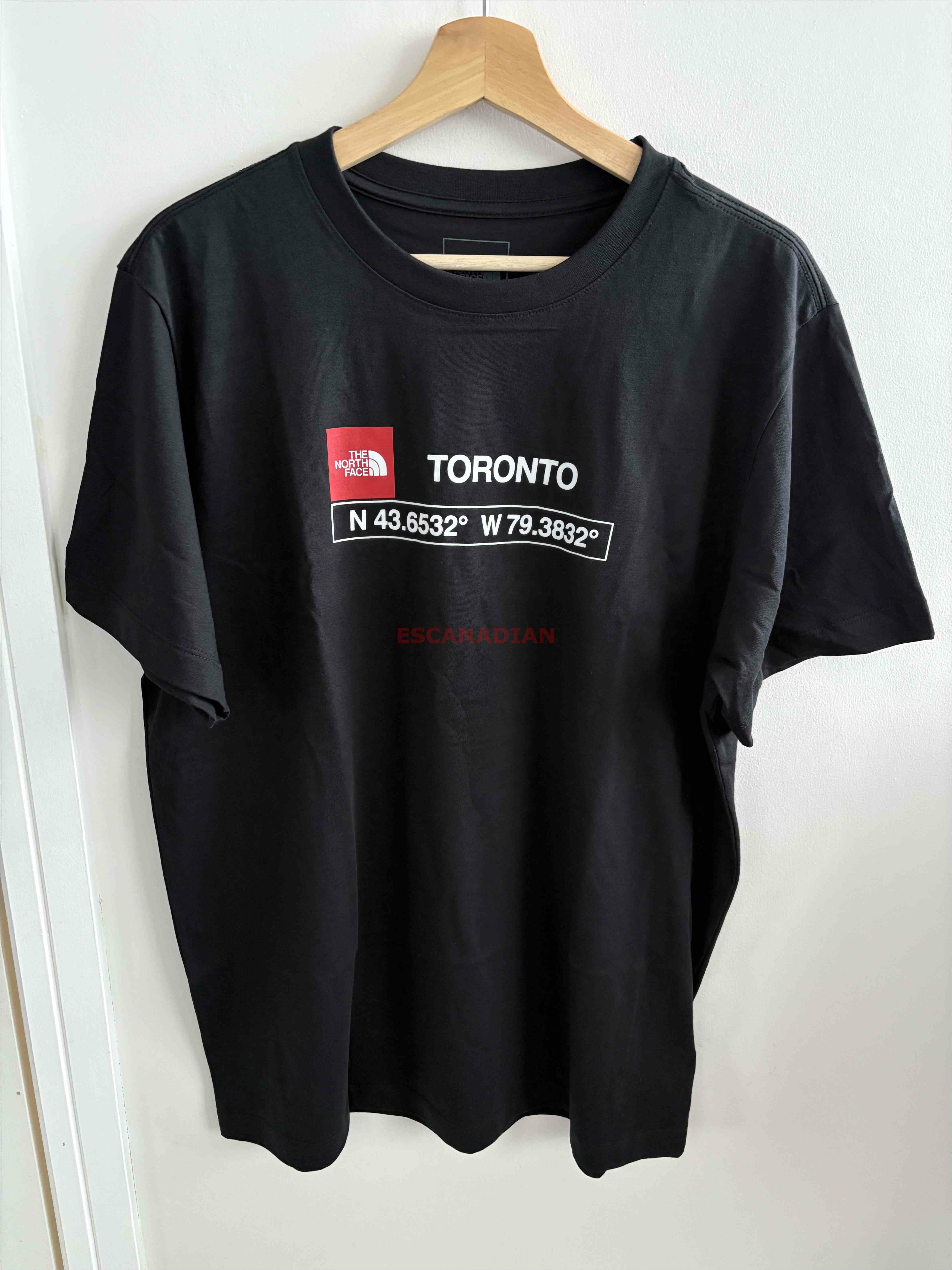 THE NORTH FACE 男大人 多倫多城市限定 短TEE