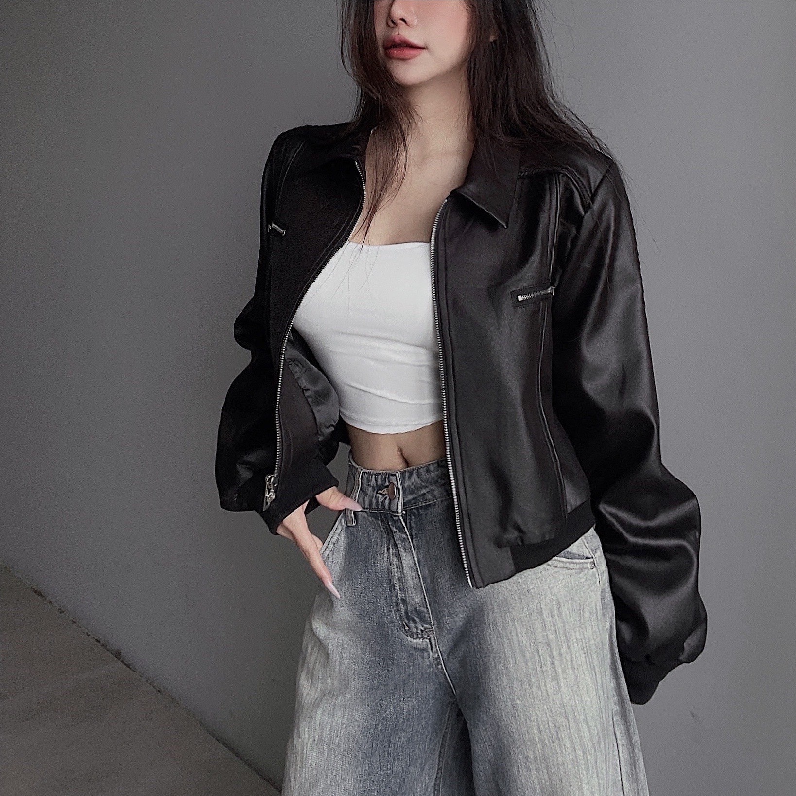 𝐂𝐇𝐔-𝐌𝐀𝐃𝐄｜Rogue Blazer J-01 拉鍊西裝短版外套 (07.24 Drop)