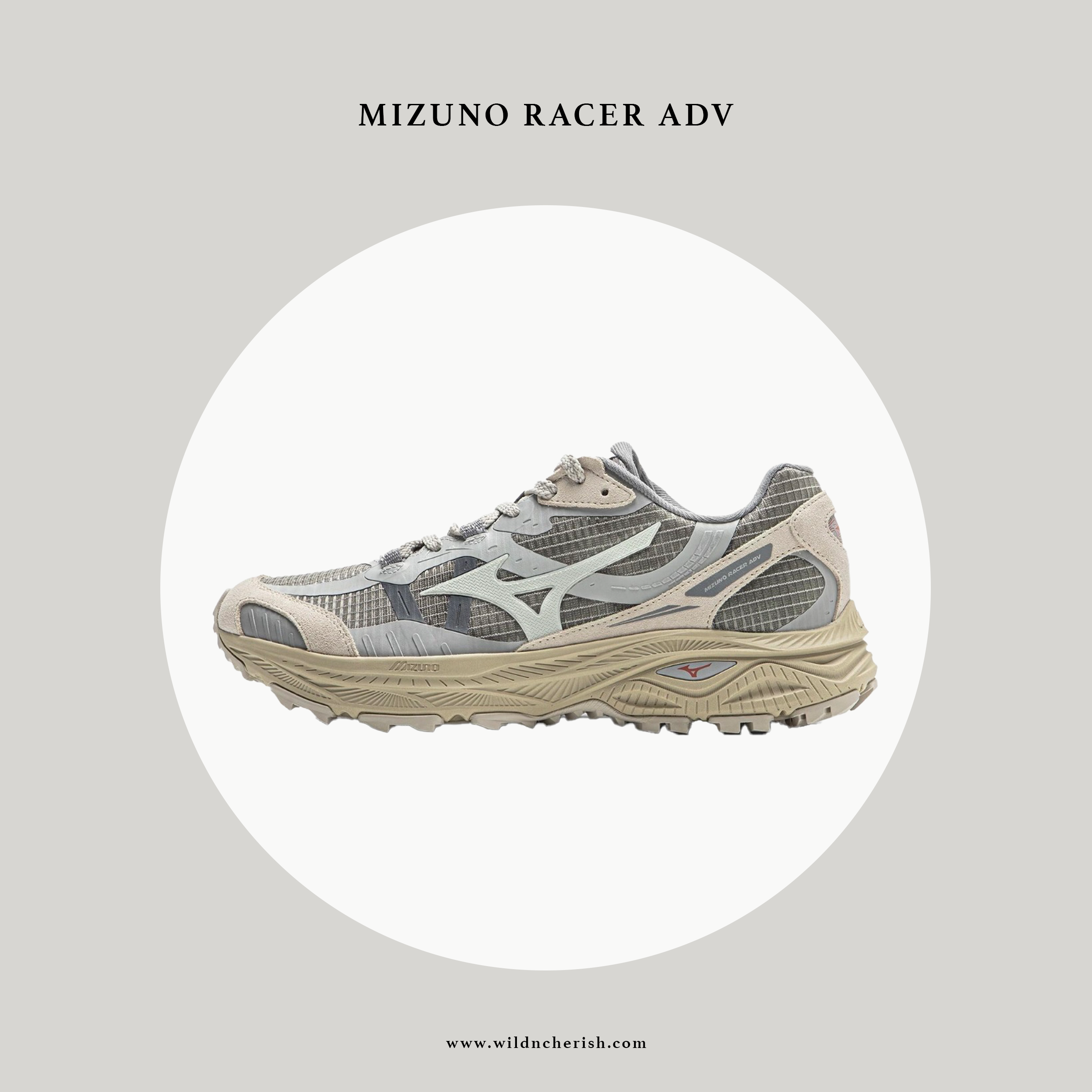 預訂 | Mizuno Racer ADV 灰色