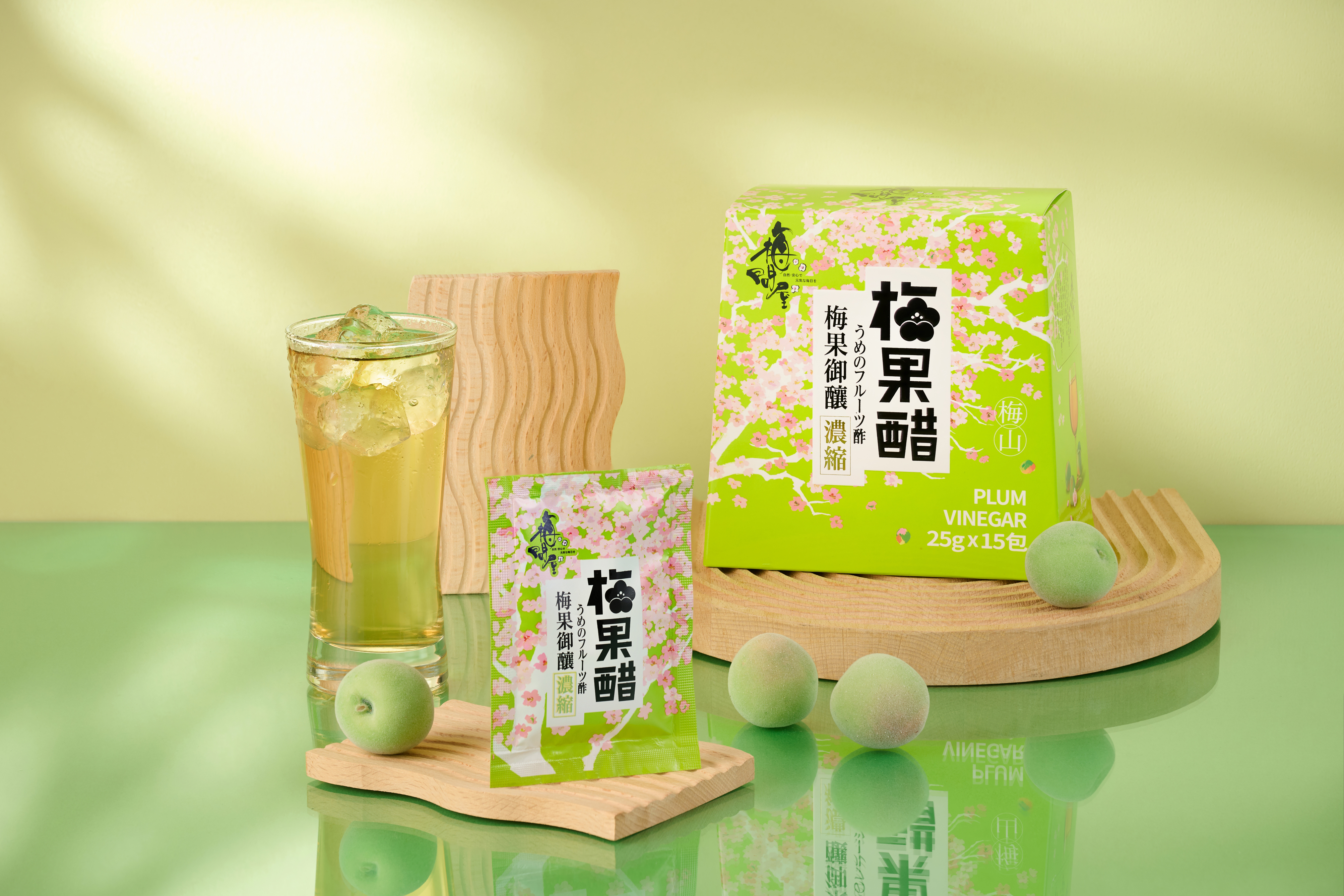 梅山濃縮梅果醋-隨身盒裝(25g*15入)