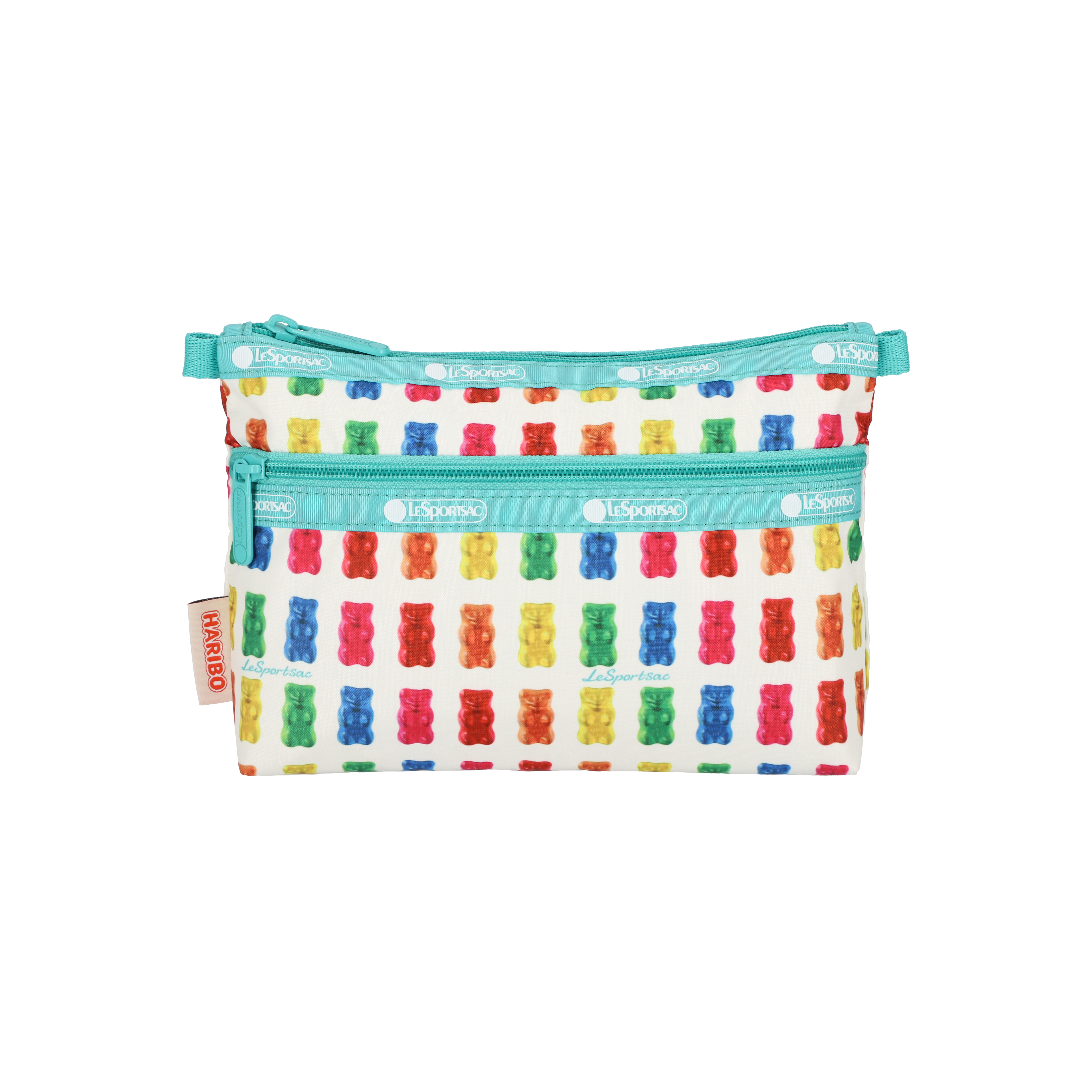 COSMETIC CLUTCH (HARIBO GUMMY BEARS MINT)