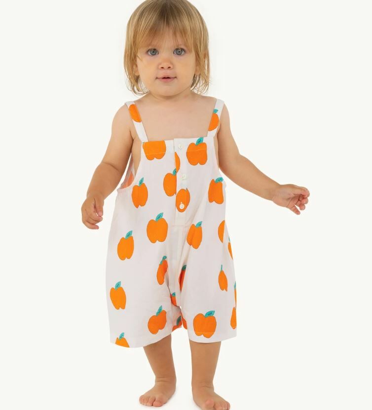 TINYCOTTONS 寶寶蘋果吊帶褲 APPLES BABY DUNGAREE