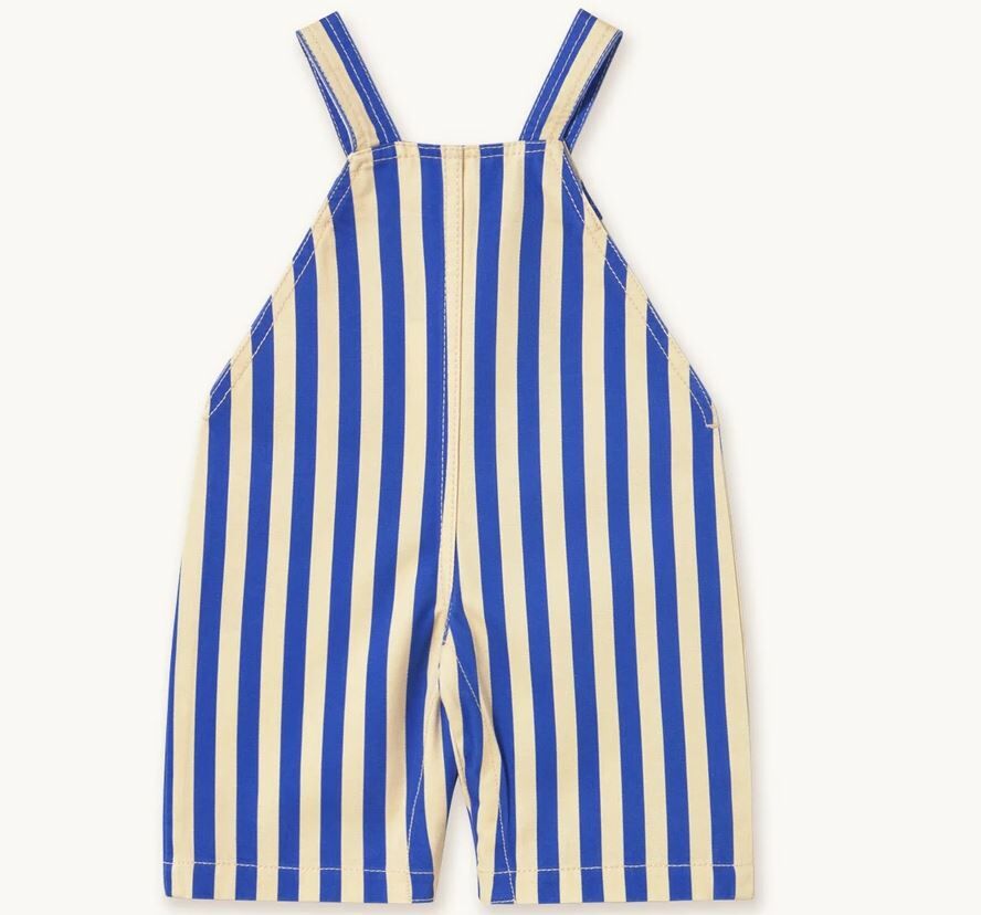 TINYCOTTONS 條紋吊帶褲 STRIPED DUNGAREE