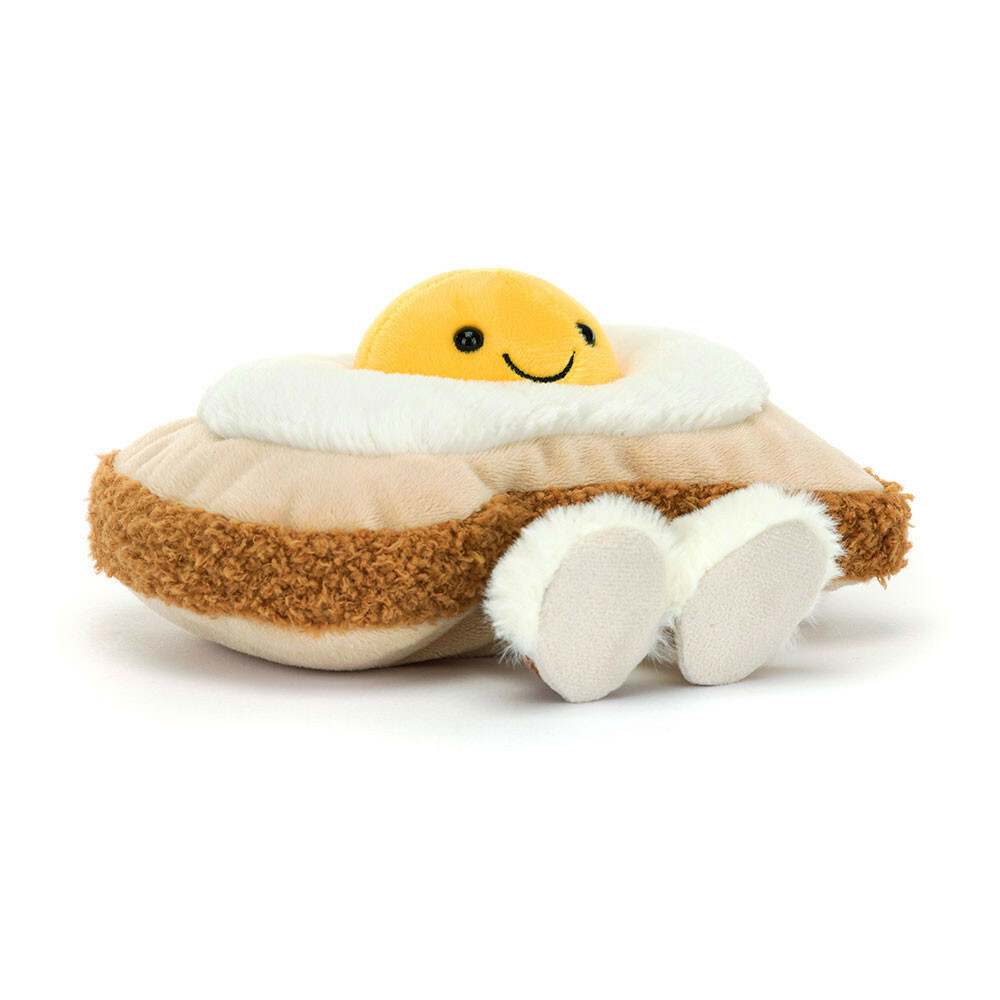 Jellycat Amuseable Egglantine Egg on Toast 趣味太陽蛋吐司(16cm)