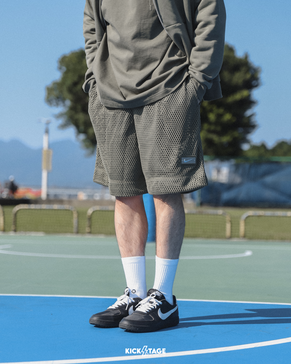 男款 NIKE DEVIN BOOKER Dri-FIT KNIT SHORT 杏 綠 透氣 抽繩 網眼 籃球褲 運動短褲【HJ3902】