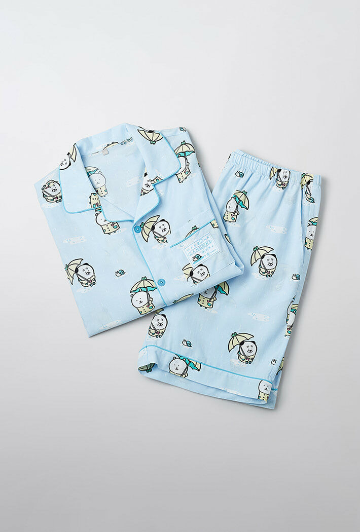預訂｜SPAO x 白熊 可愛短袖睡衣套裝 LIGHT BLUE